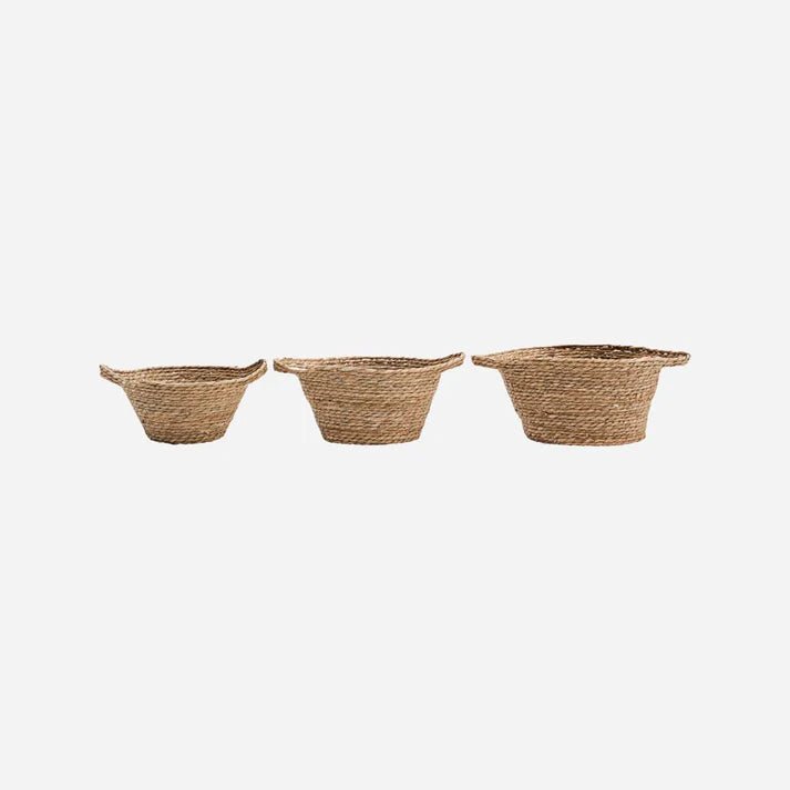 Natural Round Storage Basket