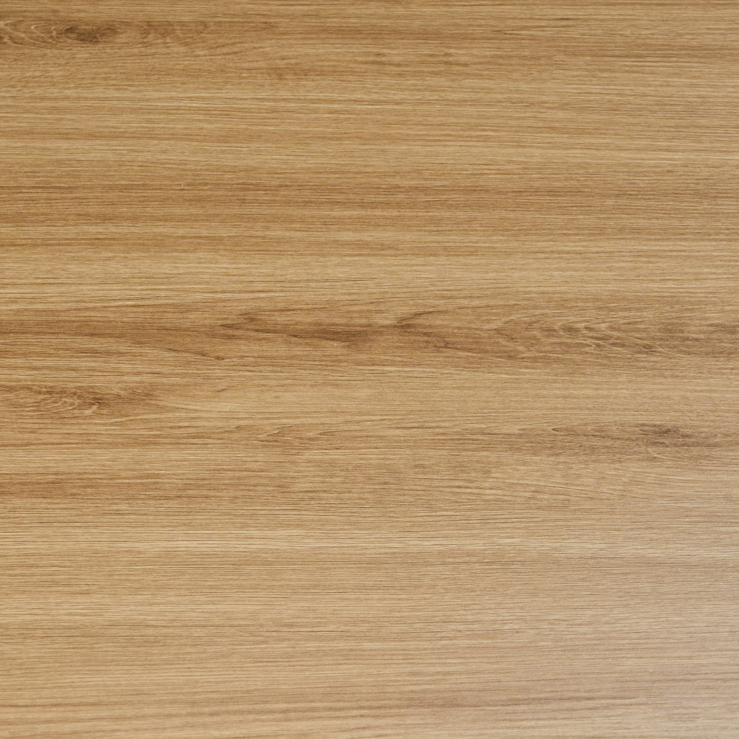 LuxeHome Dining Table Light Brown MDF With Metal Base 120x80 Cm