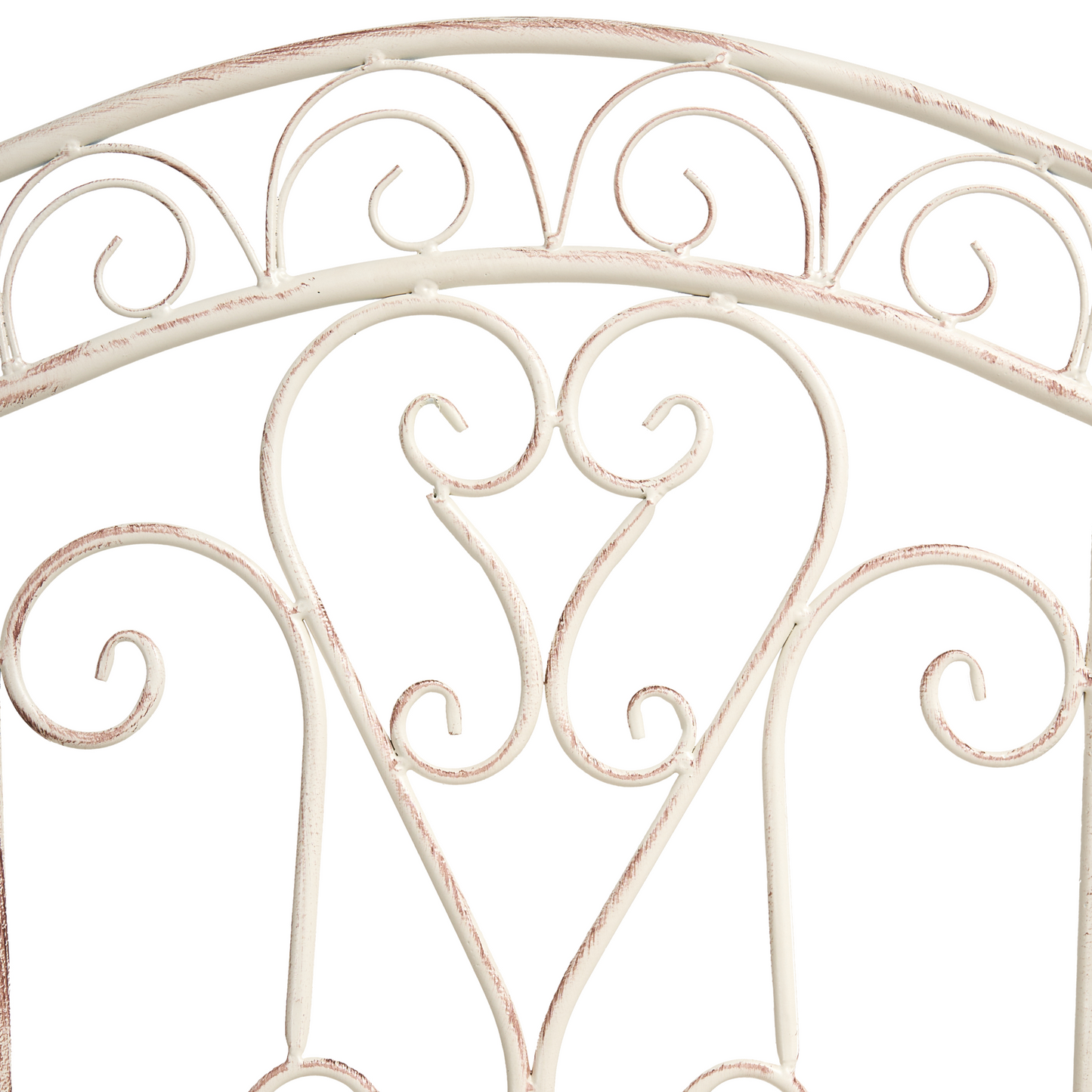 Garden Chairs Set Two Light Beige Folding Vintage Outdoor