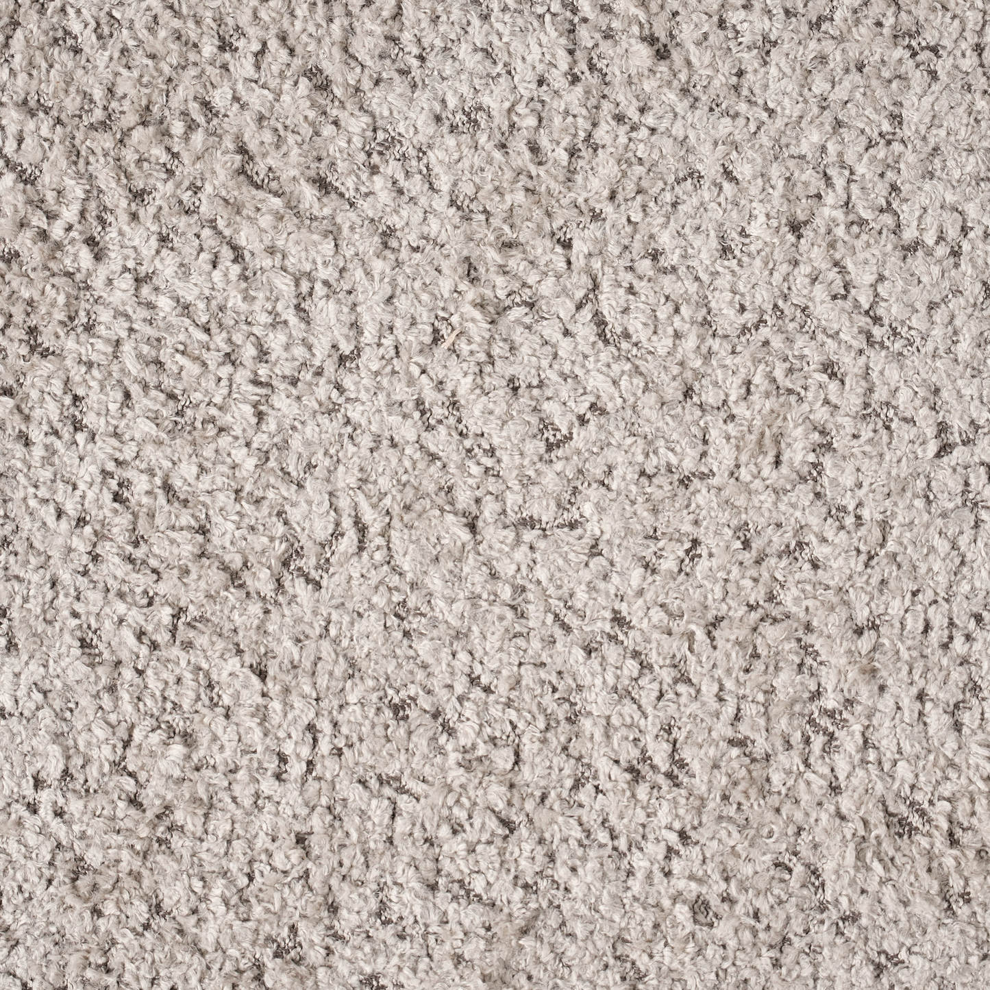 Heart Shaped Pouffe in Light Brown Chenille Upholstered Seat Cozy Living Room Accent