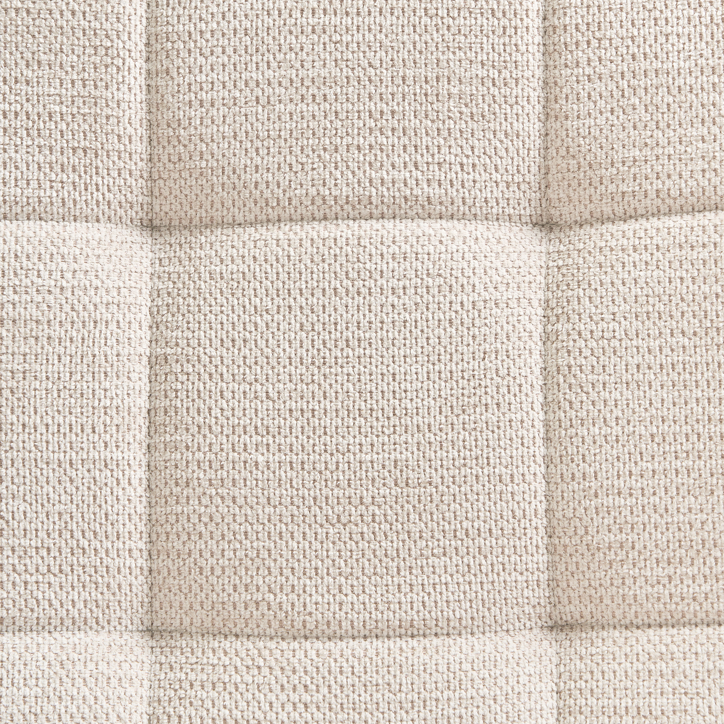 Retro Armchair Light Beige Water-Repellent Upholstery