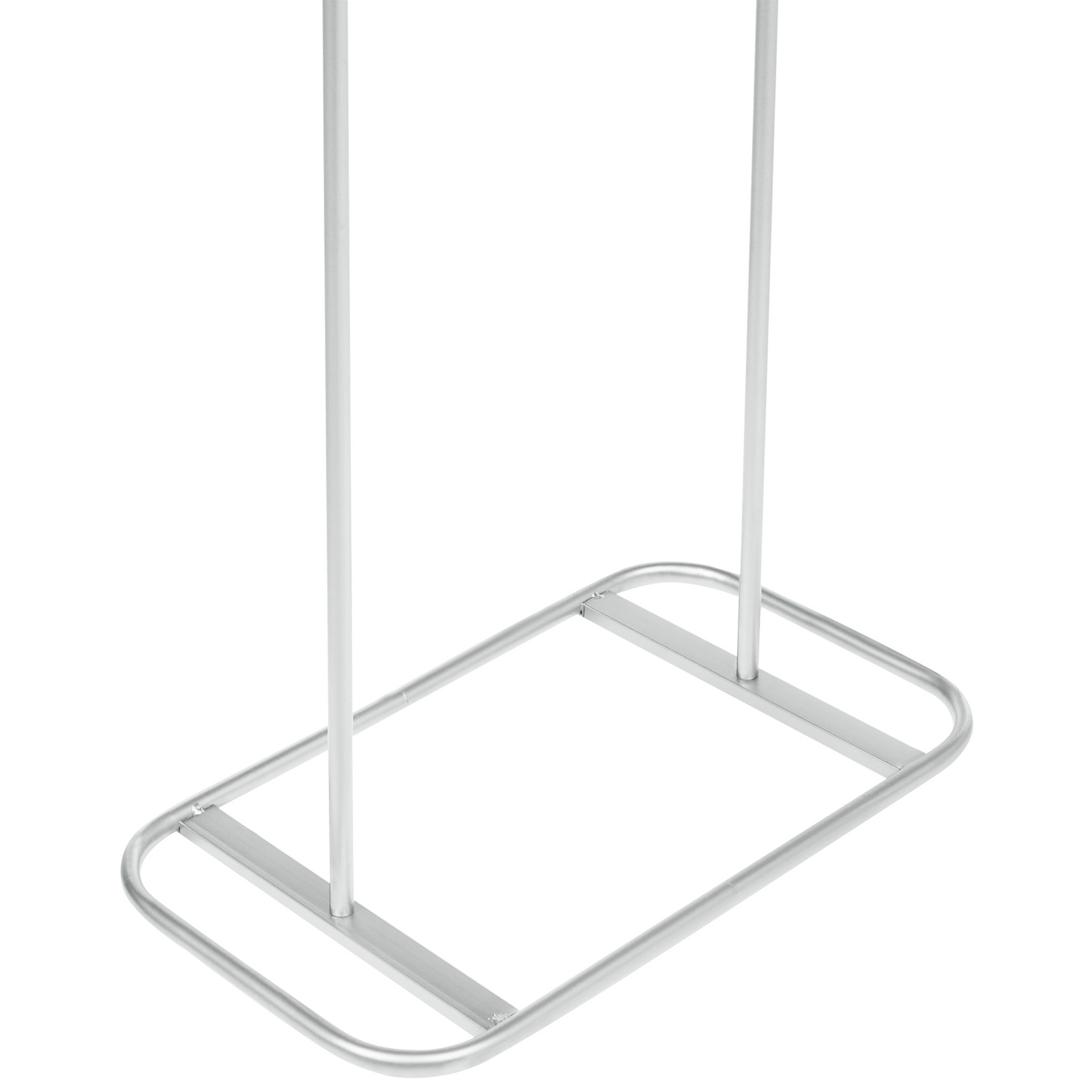 Freestanding 171cm Silver Iron Clothes Rail