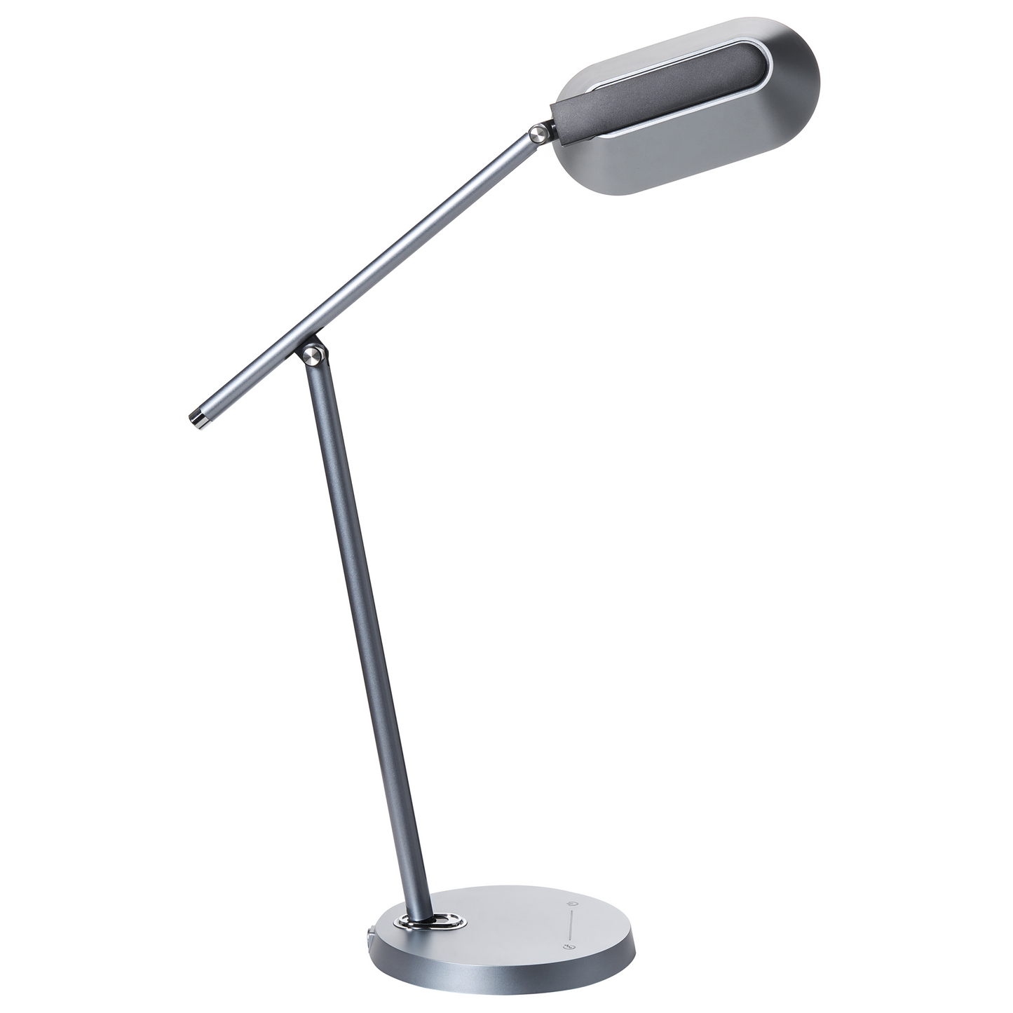 Office Desk Lamp Grey Adjustable Arm Dimmer