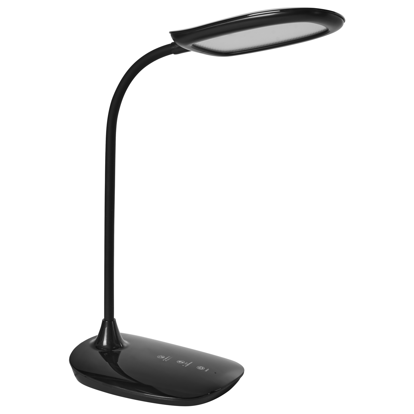 Office Desk Lamp Black With Adjustable Arm Stepless Dimmer CCT