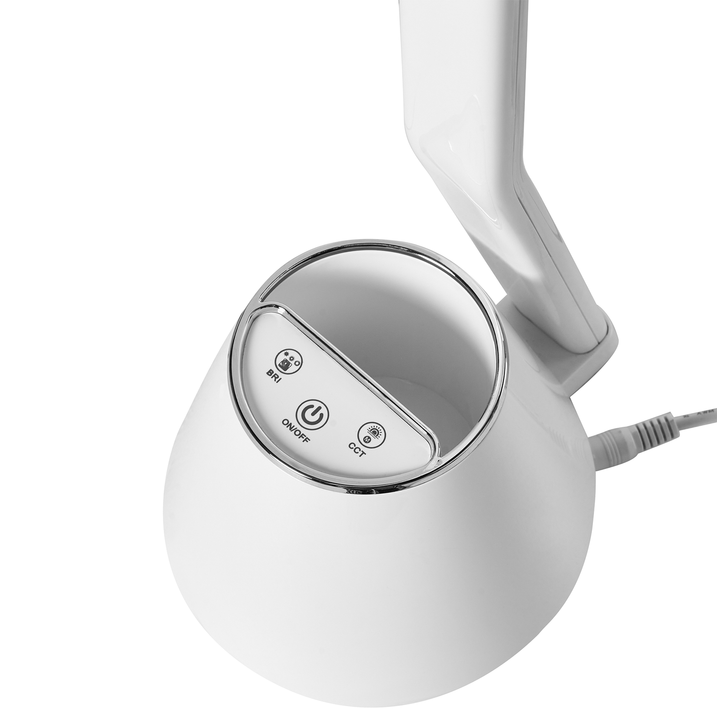 LED Desk Lamp White With Dimmer, 3 CCT Modes, Pen Holder