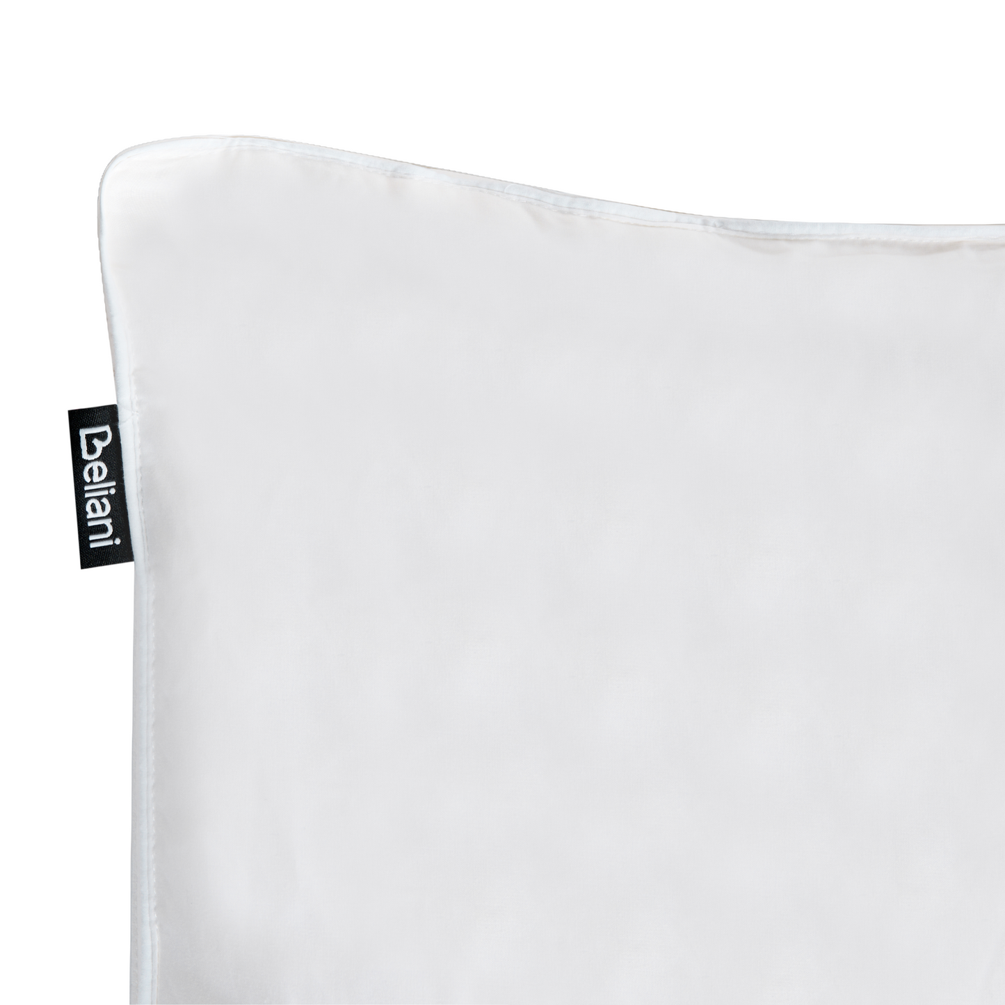 Bed Pillow 40 x 80cm White Cotton Duck Down Medium Soft