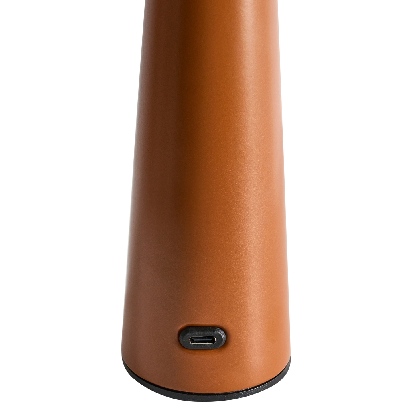 Table Lamp Mushroom LED Wireless Iron Brown Modern Style