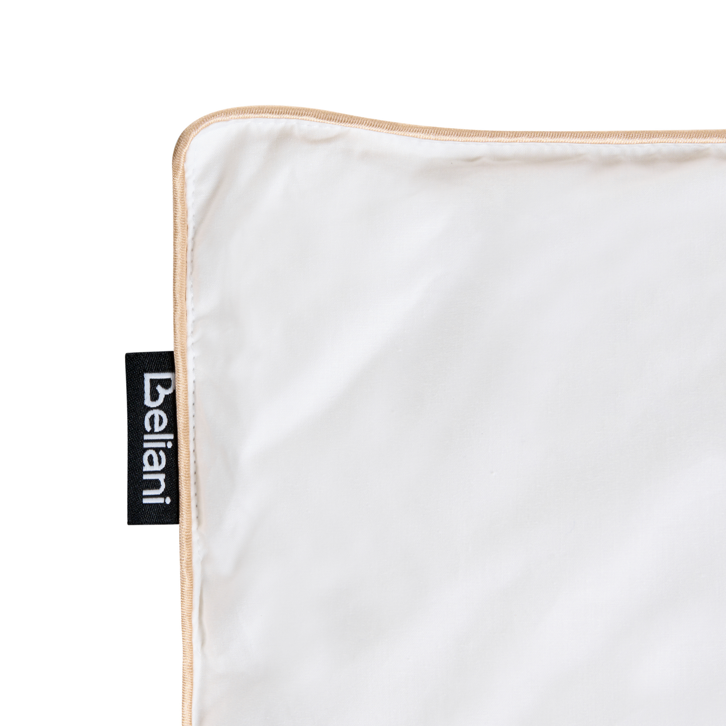 White Triple Compartment Down Pillow 40 x 80 Cotton Casing