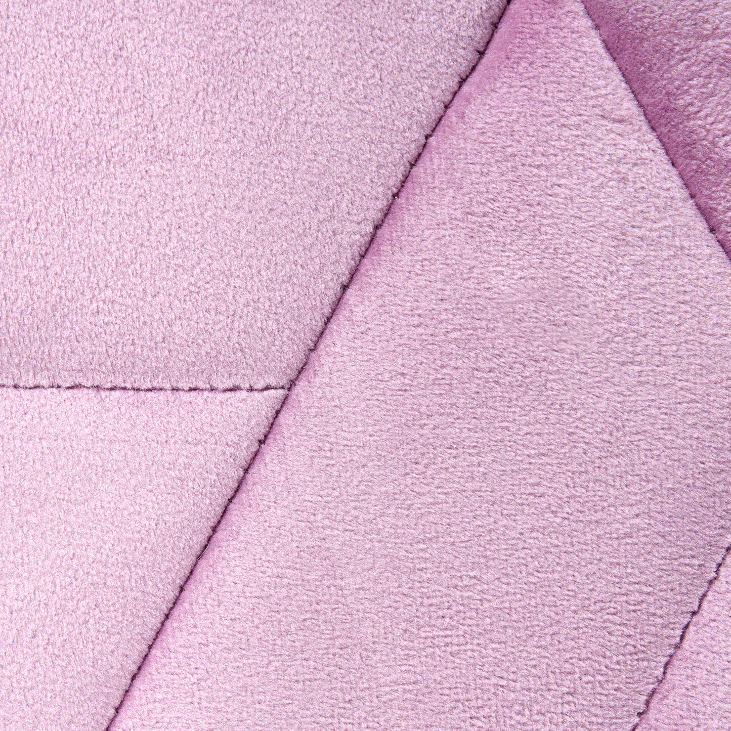 Ottman Glamour Pouffe Light Violet Velvet Hexagonal 53 x 48 x 29cm