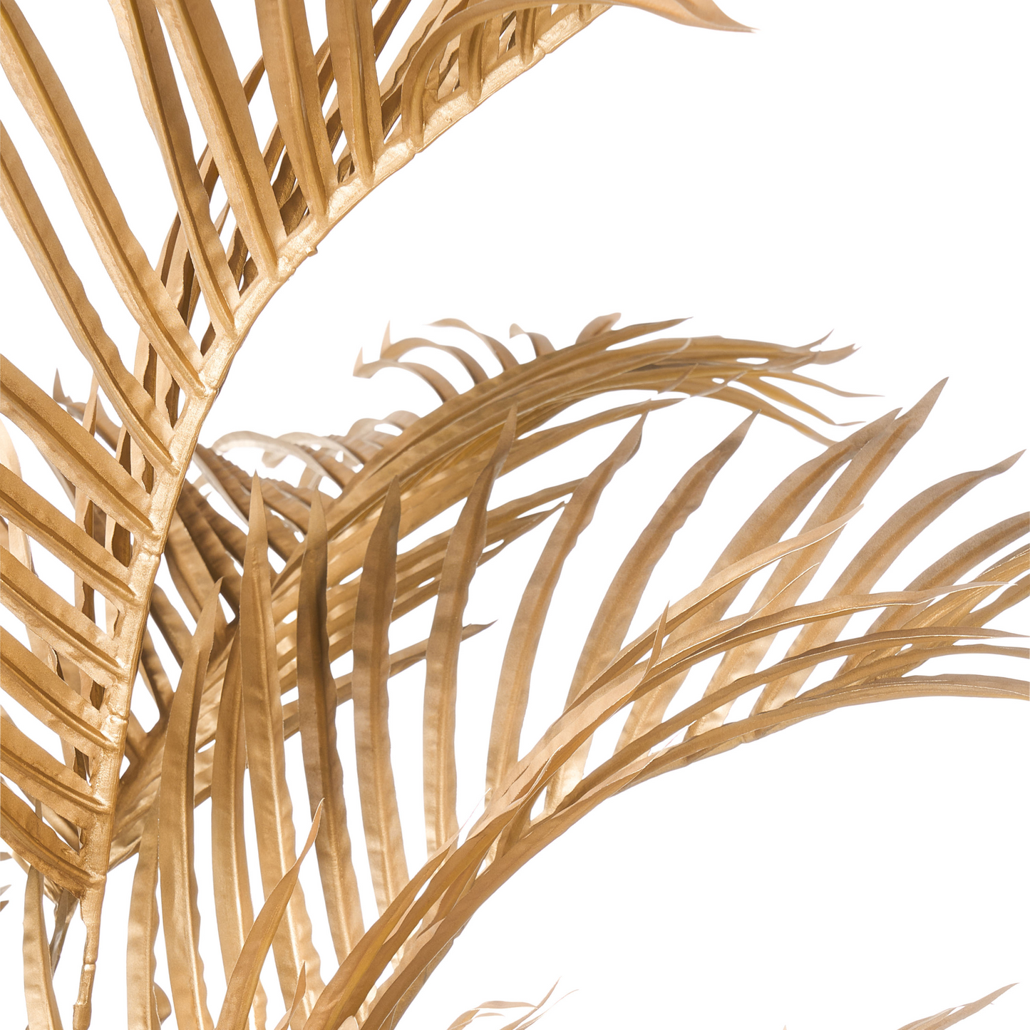 Artifical Gold 160cm Potted Artificial Plant Luxury Fake Palm
