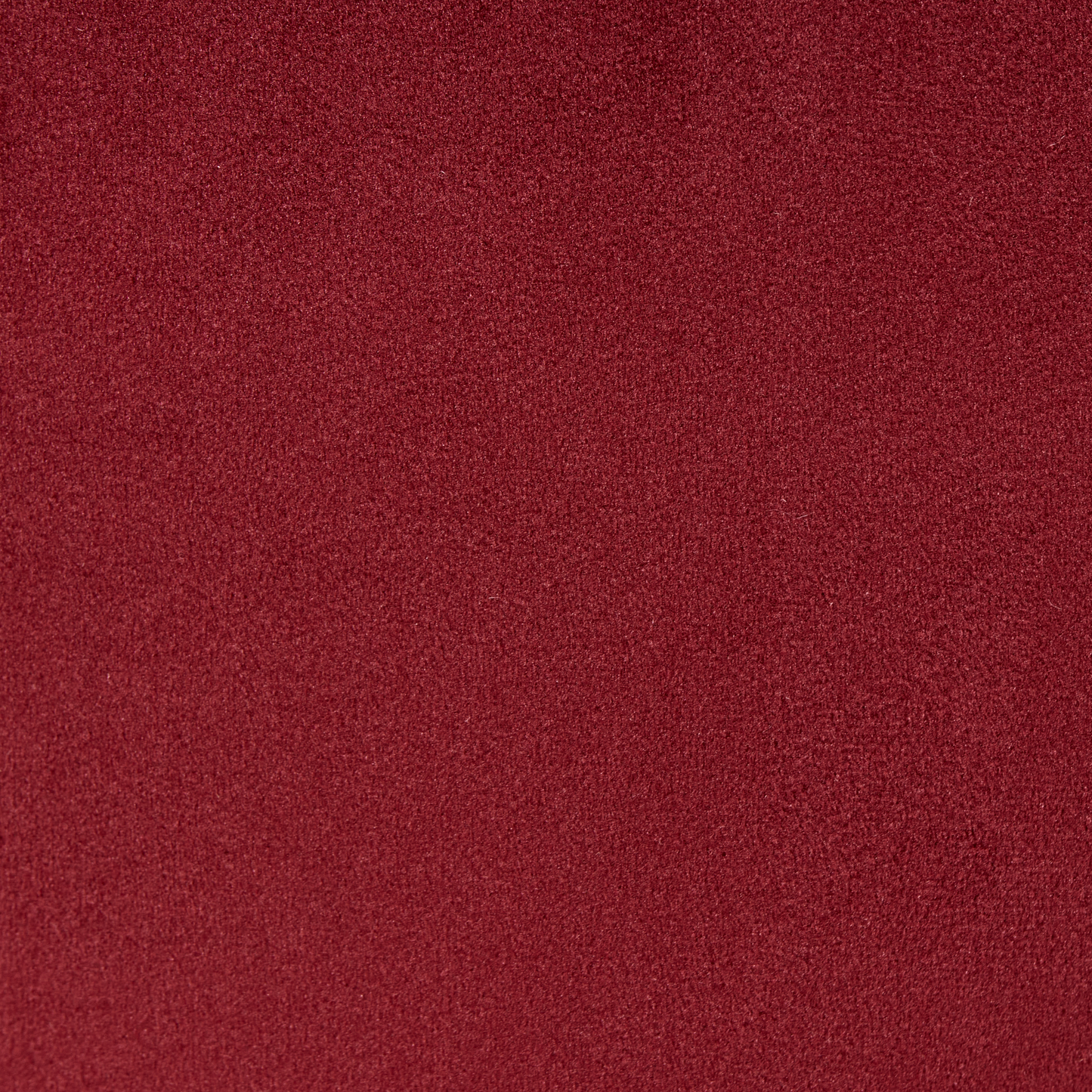 Velvet Pouffe Round Footstool Dark Red