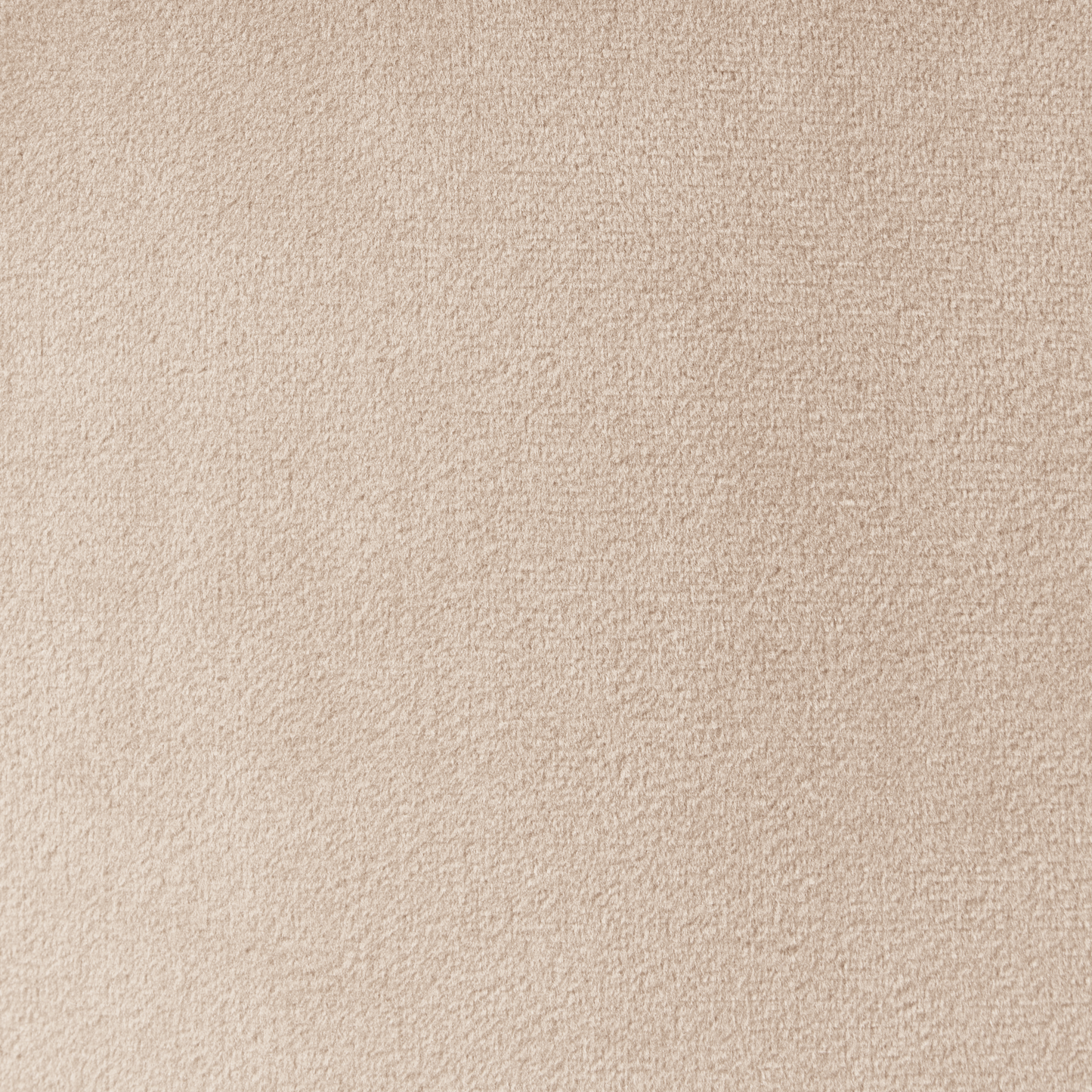 Velvet Pouffe Beige Round Footstool