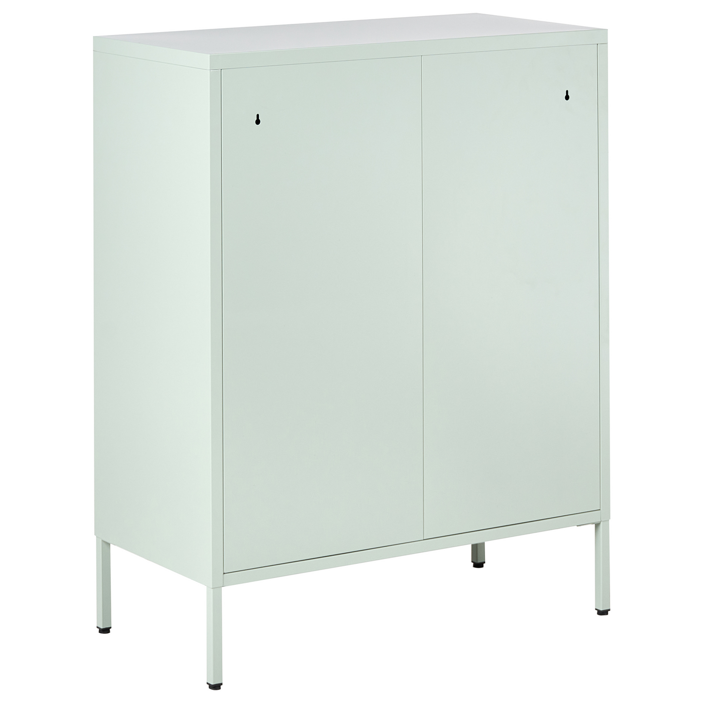 Sideboard Mint Green Iron 4 Door Document Cabinet