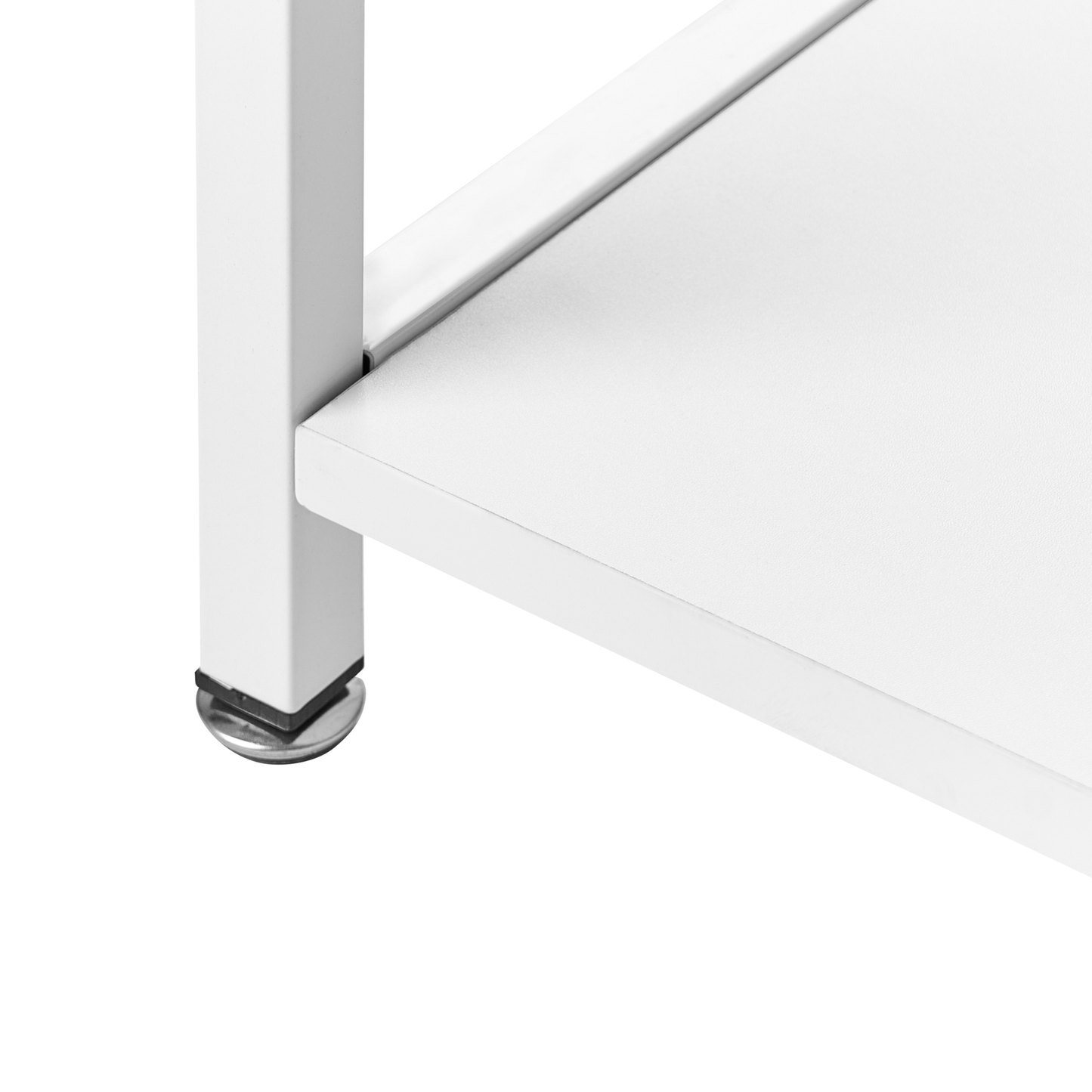 NordicNest Office Desk White MDF Top With Powder Coated Frame