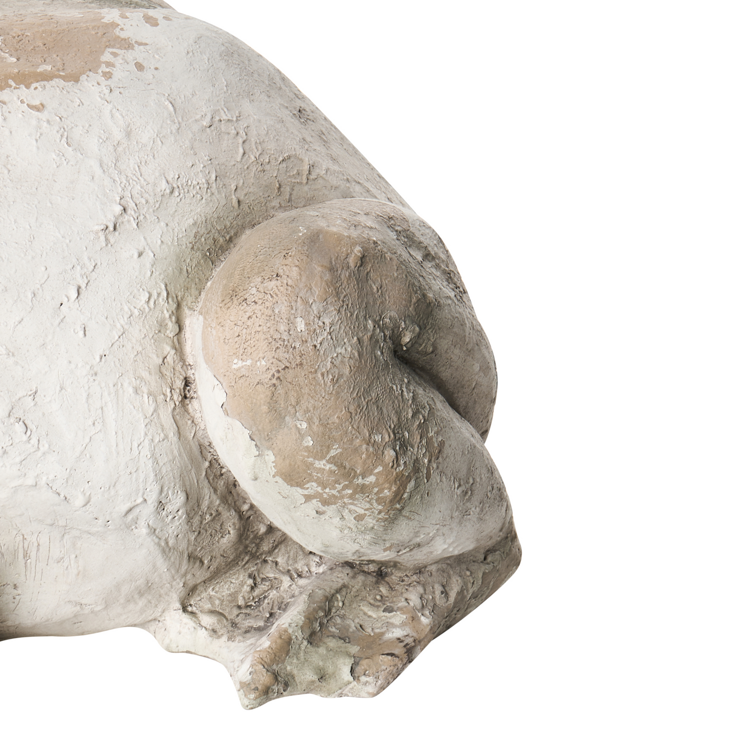 Frog Garden Figurine Beige 36 x 50 x 23cm Outdoor Accent
