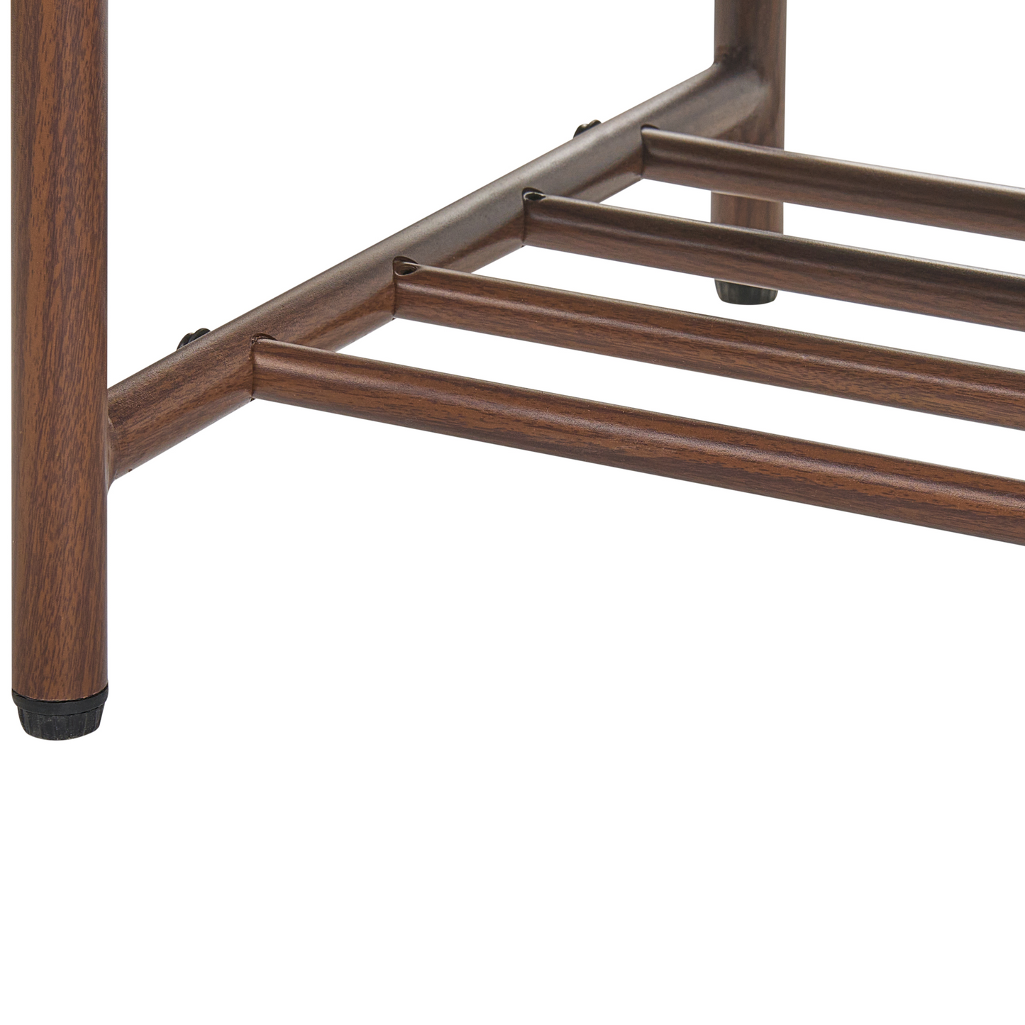 Storage Bench Off White Boucle Upholstery Lift Up Top With Durable Metal Legs