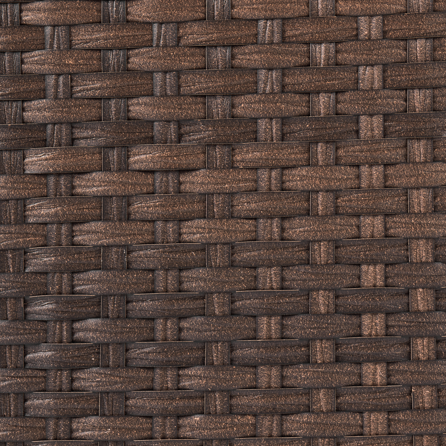 Laundry Basket With Lid 83L Dark Brown Foldable Handmade