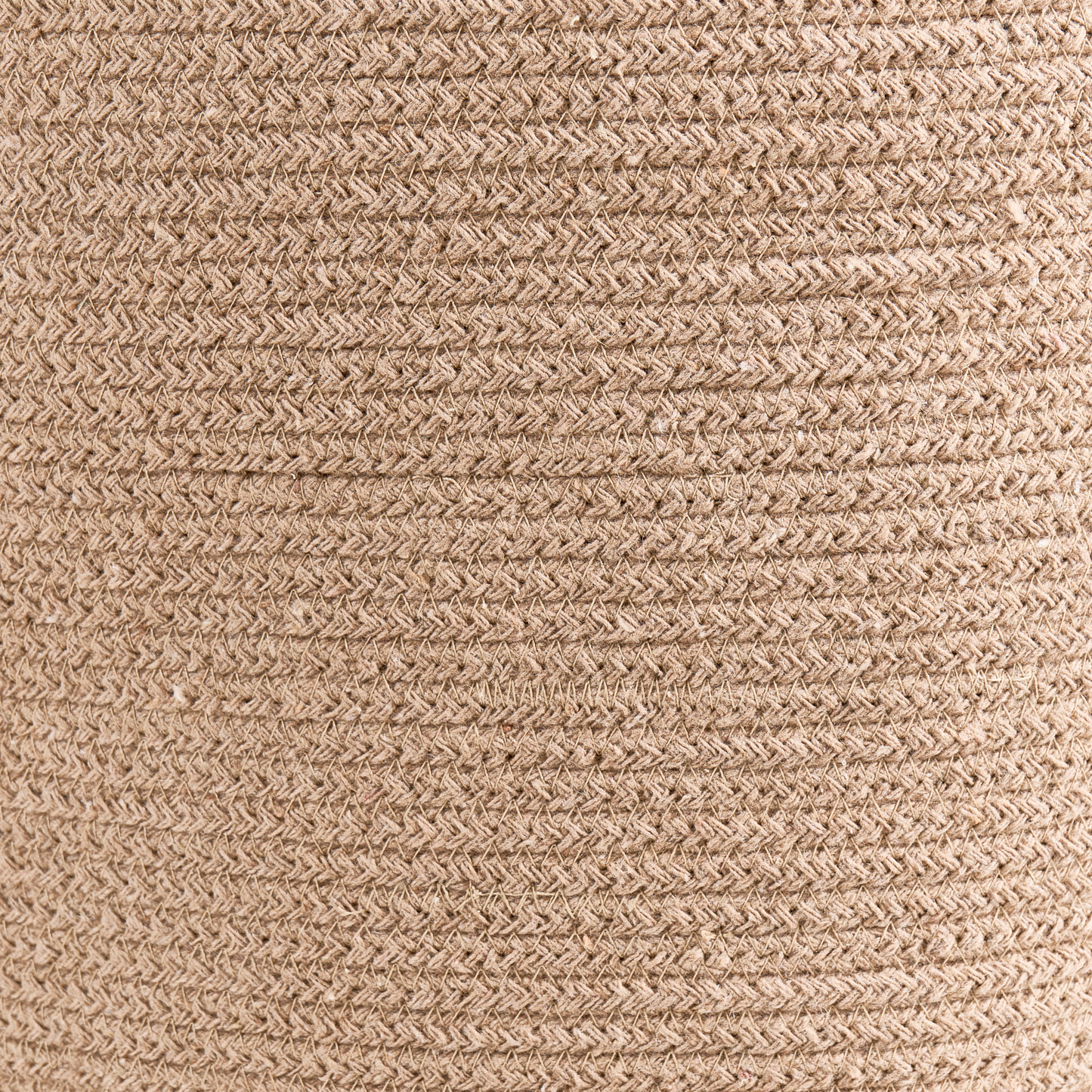 Boho Beige Cotton Laundry Basket Set Of 2 With Lid