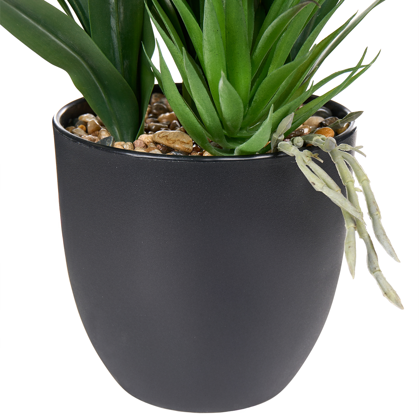 Faux Guzmania Plant Red Bloom Indoor Decor