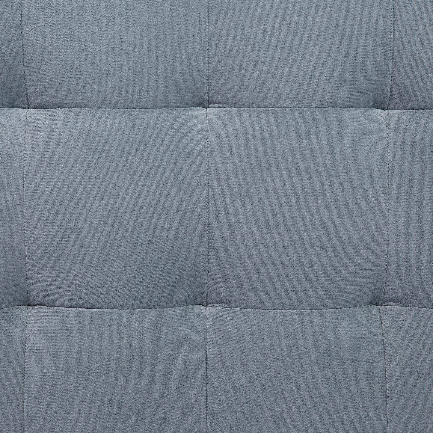 Grey Velvet Tufted Storage Ottoman Bench