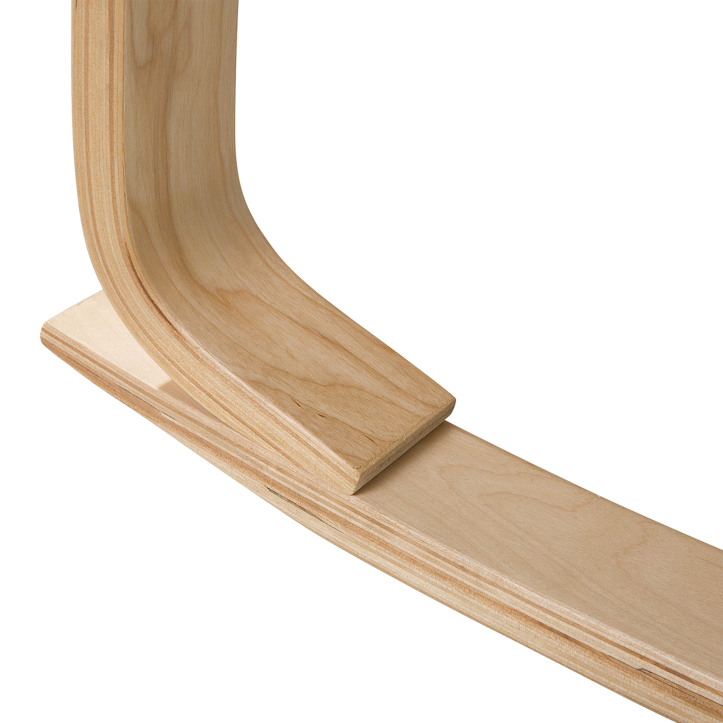 Birchwood Rocking Chair Light Beige Fabric With Adjustable Footrest