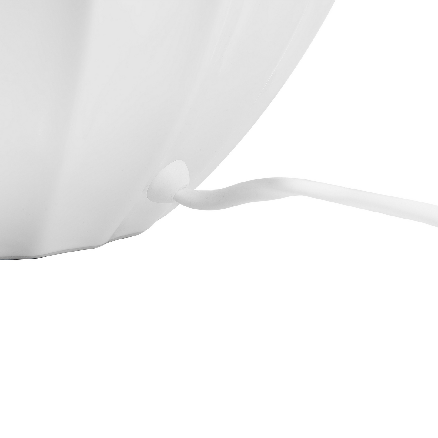 Bedside Table Lamp Off White Ceramic Base Polycotton Drum Shade