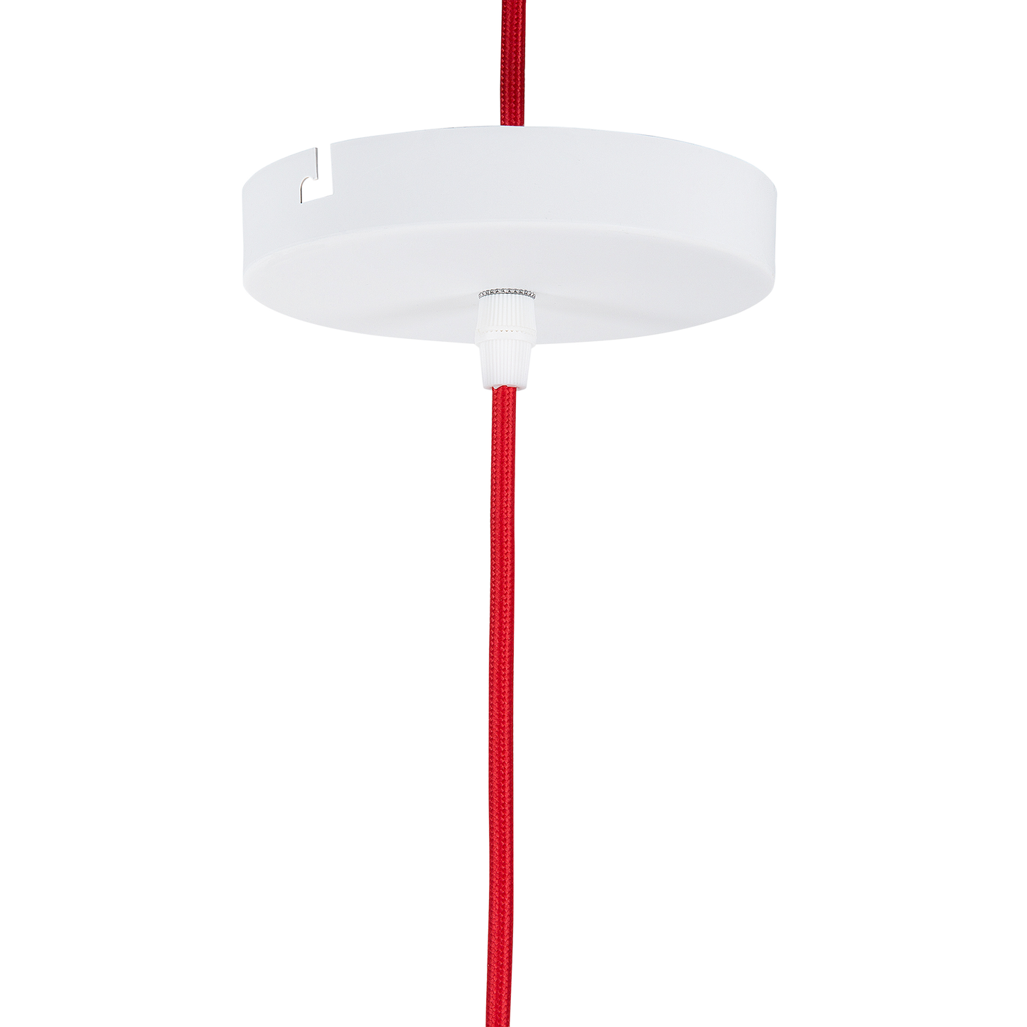 White Gold Wood Aluminum Pendant Lamp Geometric Shade