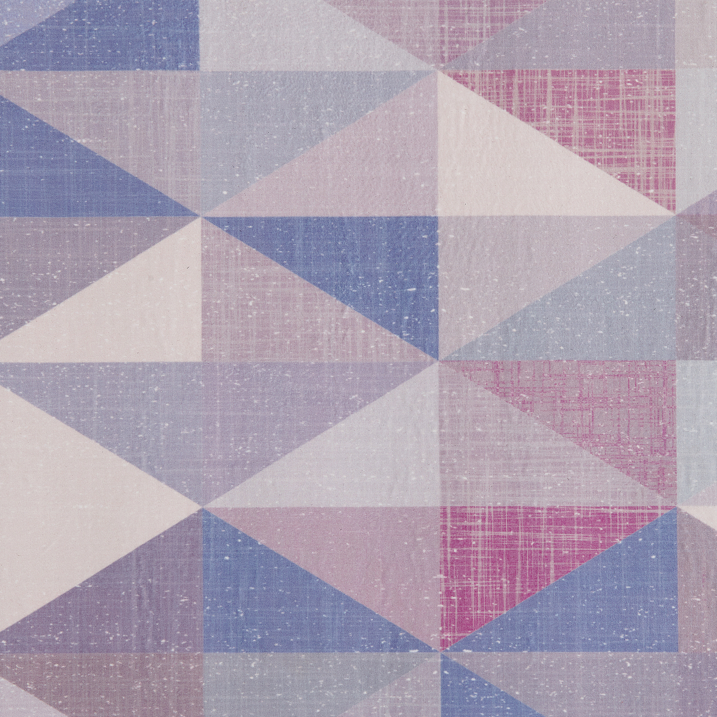 Pastel Triangle Pattern Area Rug 140 x 200cm Blue Grey
