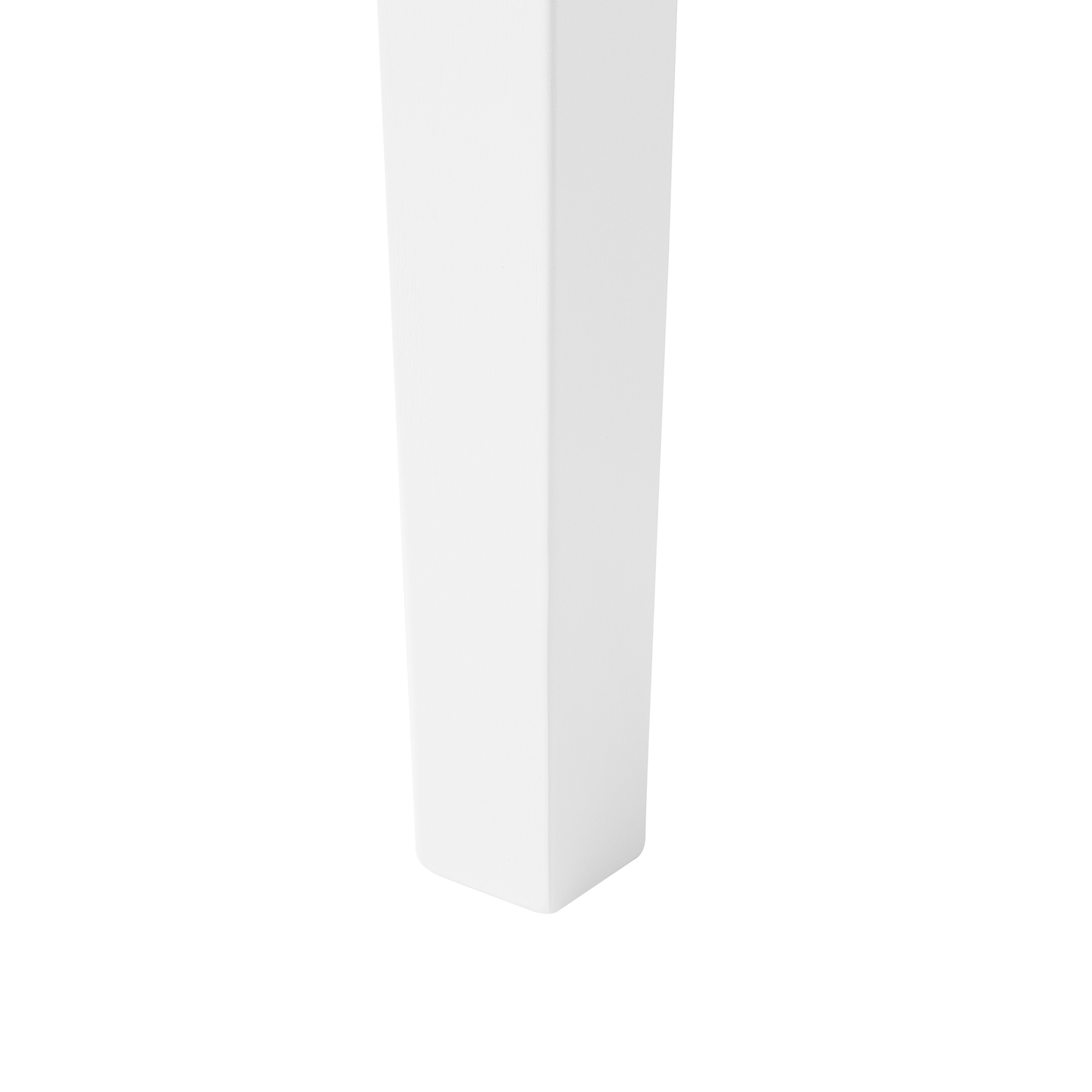 Console Table White 2 Drawers 100 x 35cm Retro Design