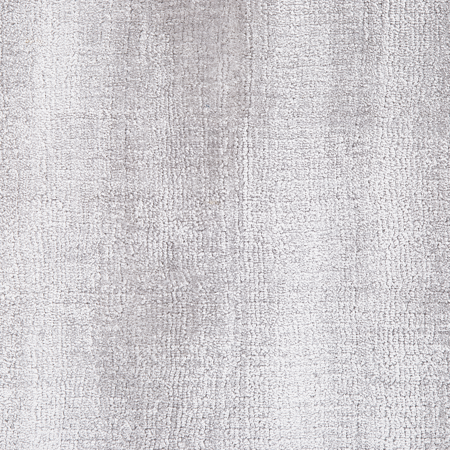 Area Rug Light Grey Viscose 80 x 150cm Hand Tufted Low Pile Modern Home Decor For Living Rooms
