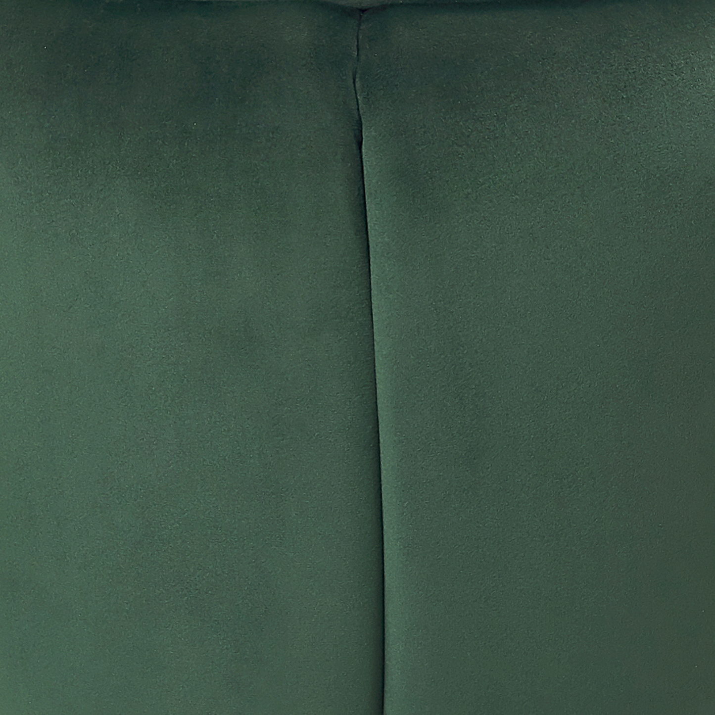 Green Velvet Pouffe With Gold Base 43 x 37cm Footstool For Glamorous Living Rooms