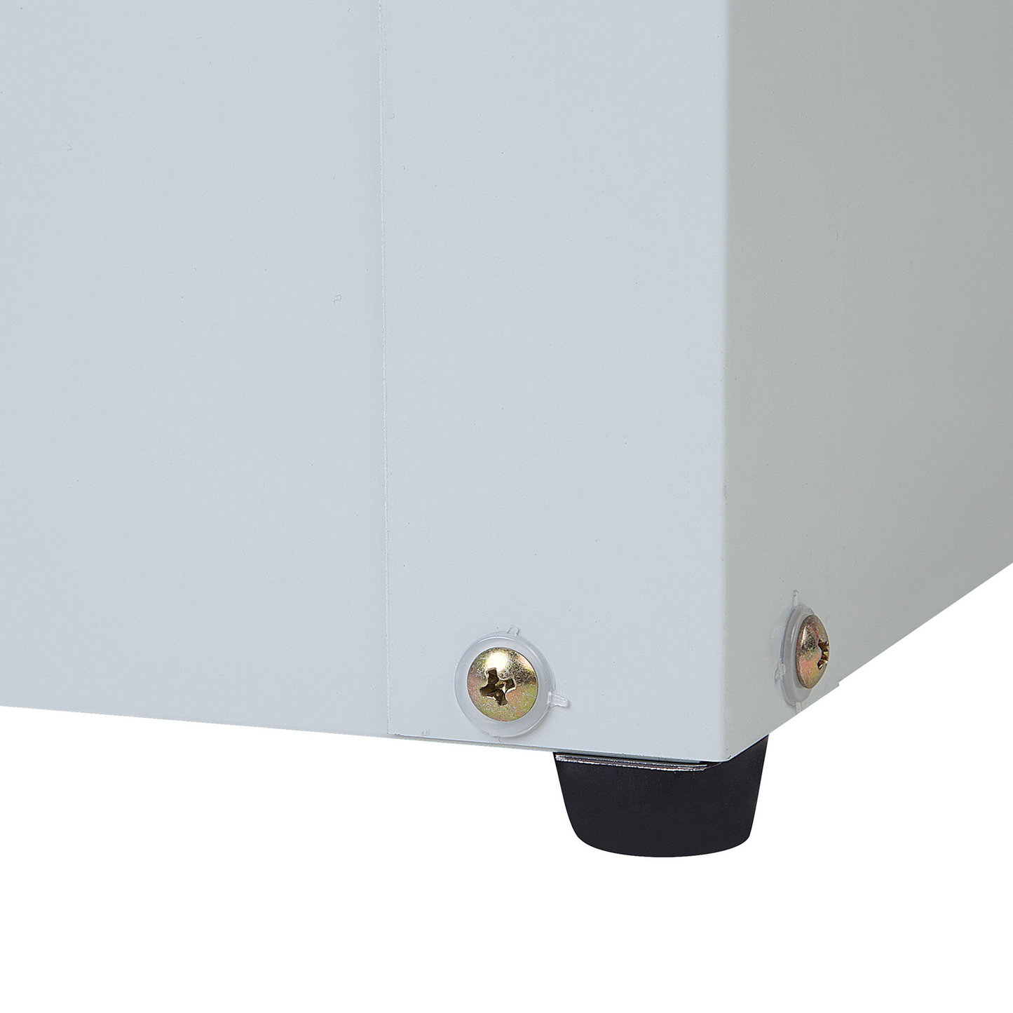 Outdoor Storage Box Galvanized Steel 600L Light Grey