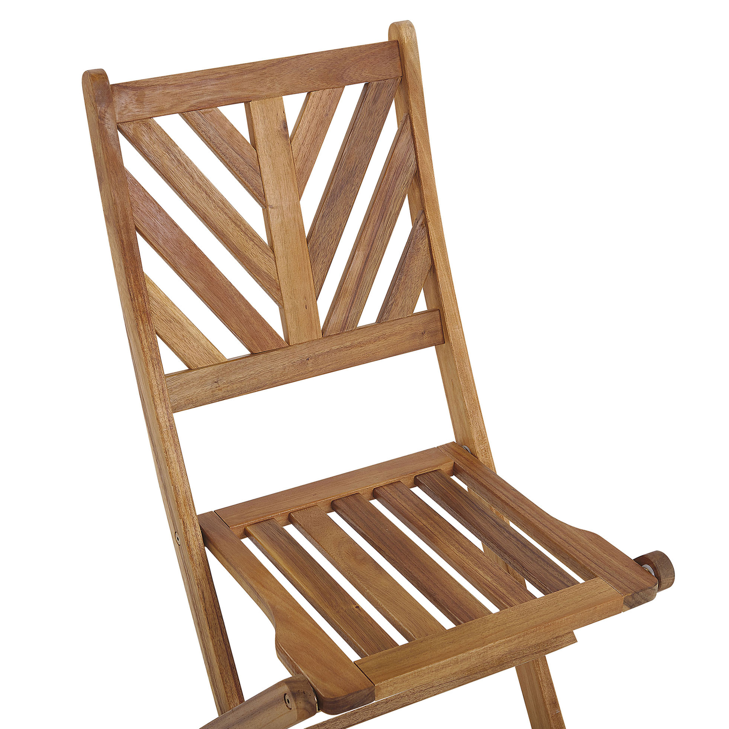 Acacia 3 Piece Folding Bistro Set With Two Chairs And Table