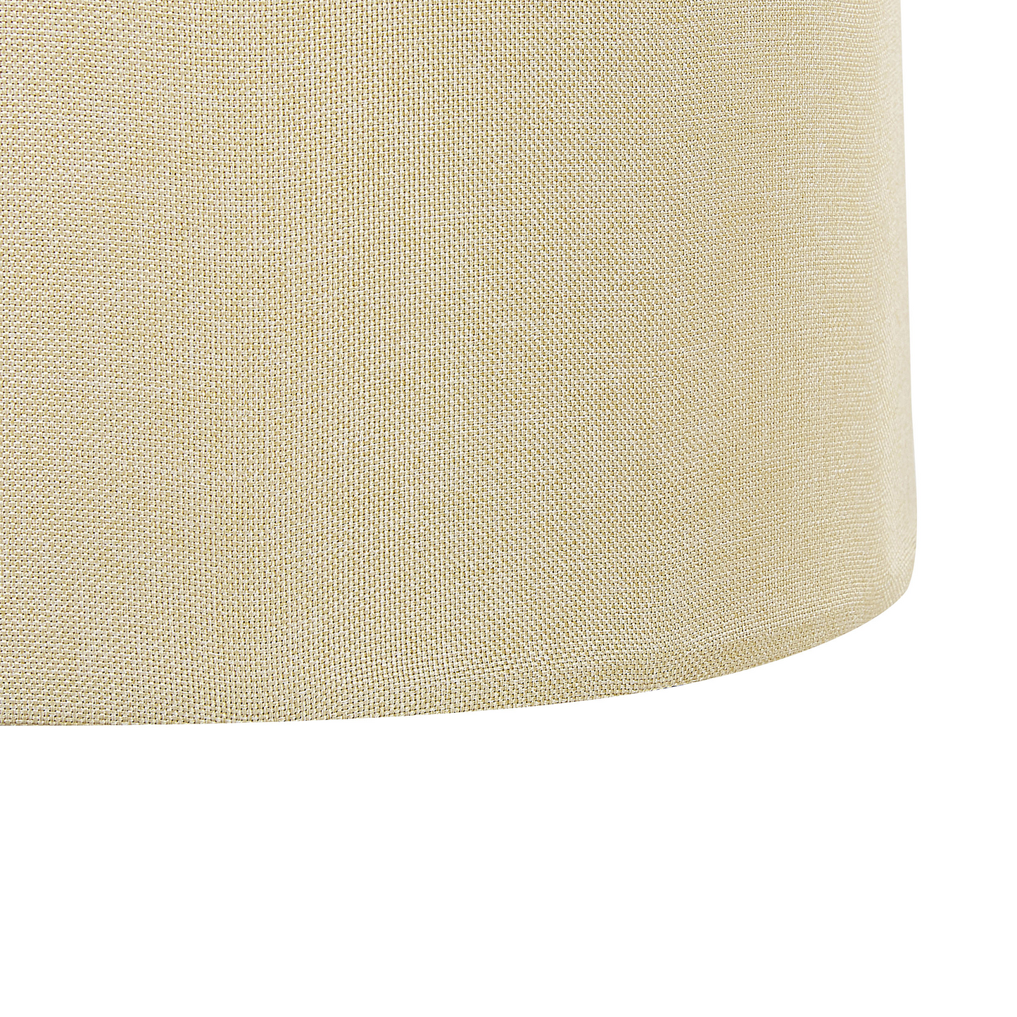 Beige Warrior Motif Pouffe Footstool