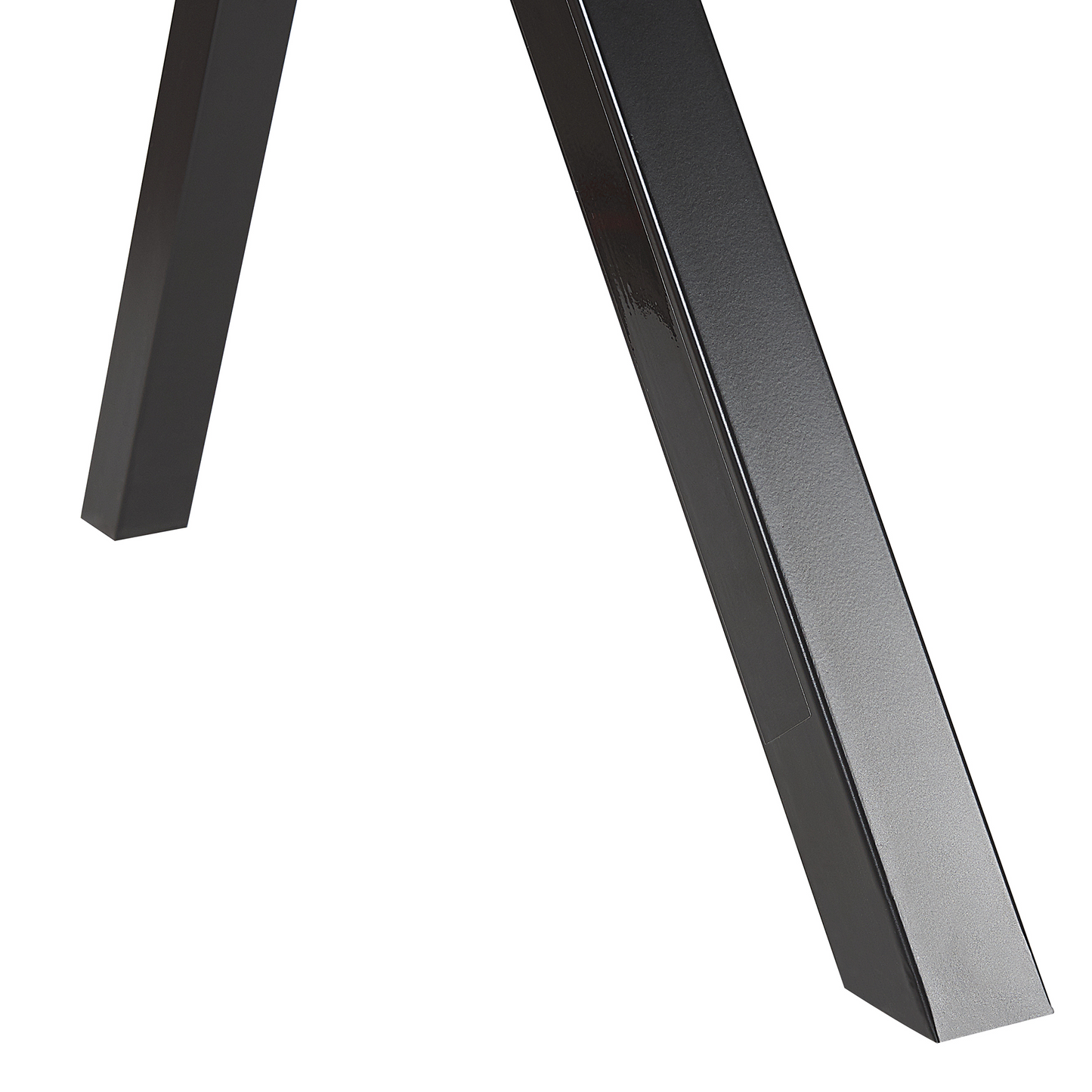 NovaOffice Gaming Desk 120x60 Cm Black MDF Metal Legs RGB Lights
