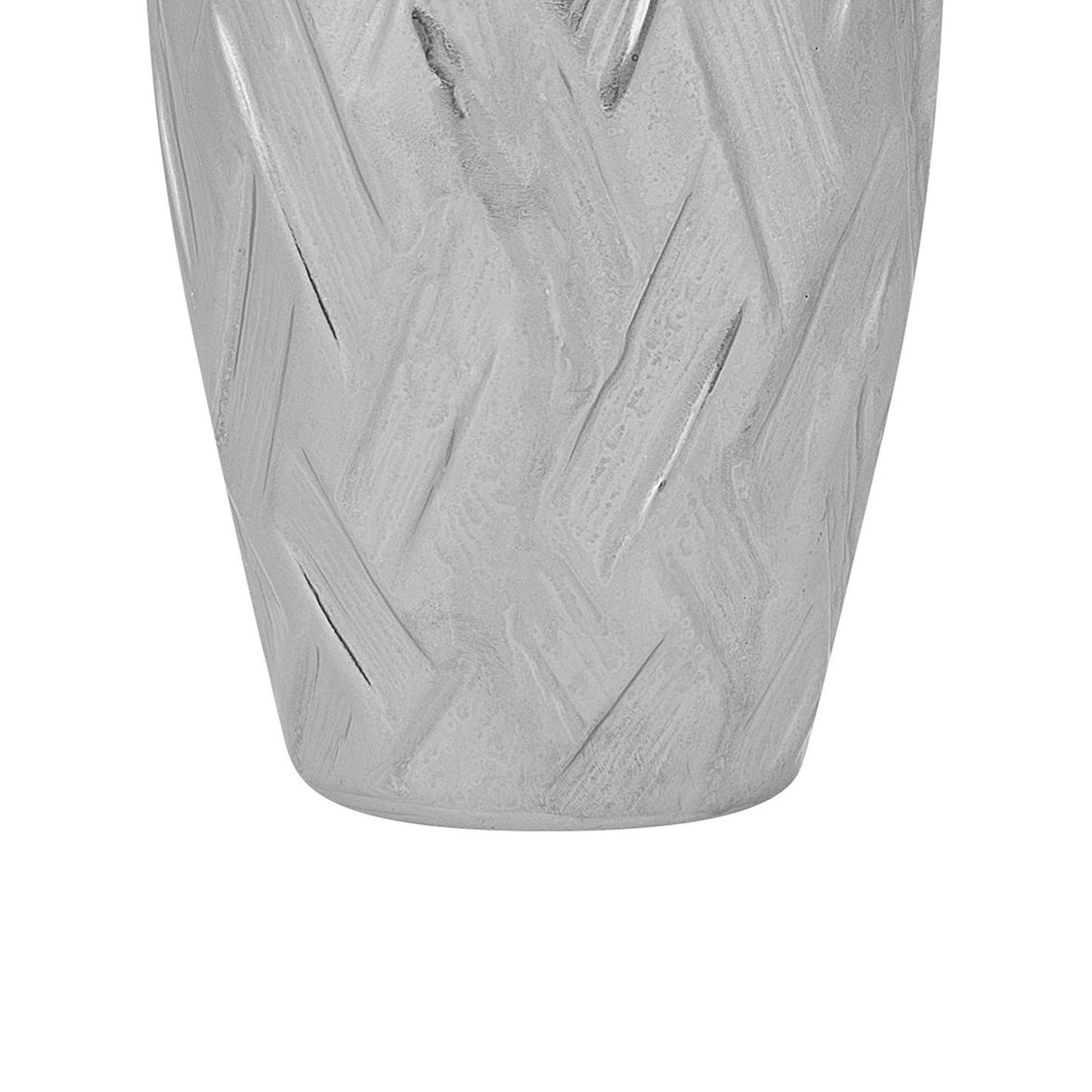 Silverstone Stoneware Bottle Vase Modern Glam