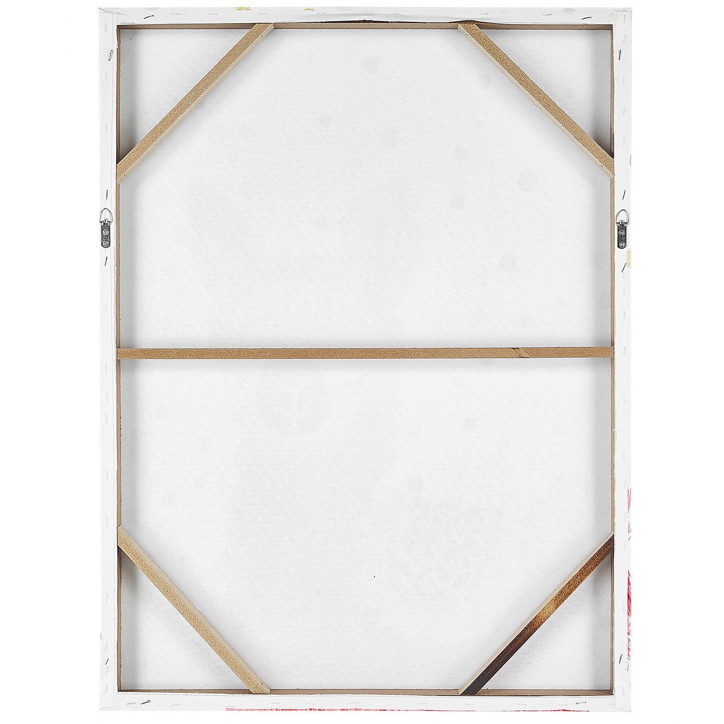 Pink Llama Canvas Art 60 x 80cm Kids Room Decor