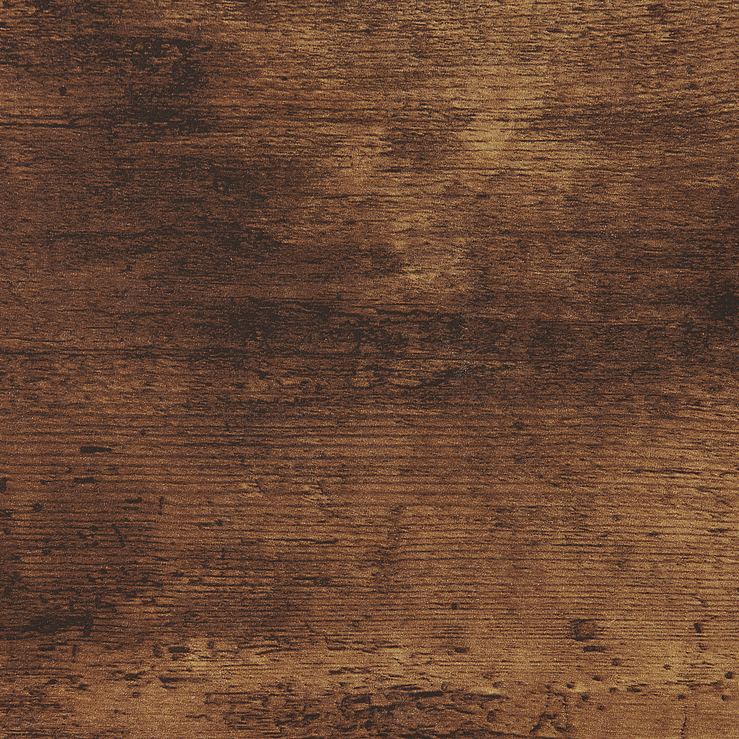 Brand Round Coffee Table 80cm Dark Brown MDF Black Legs