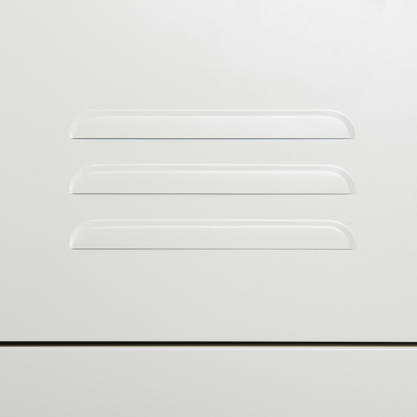 White 3 Drawer Metal Storage Cabinet Industrial Office