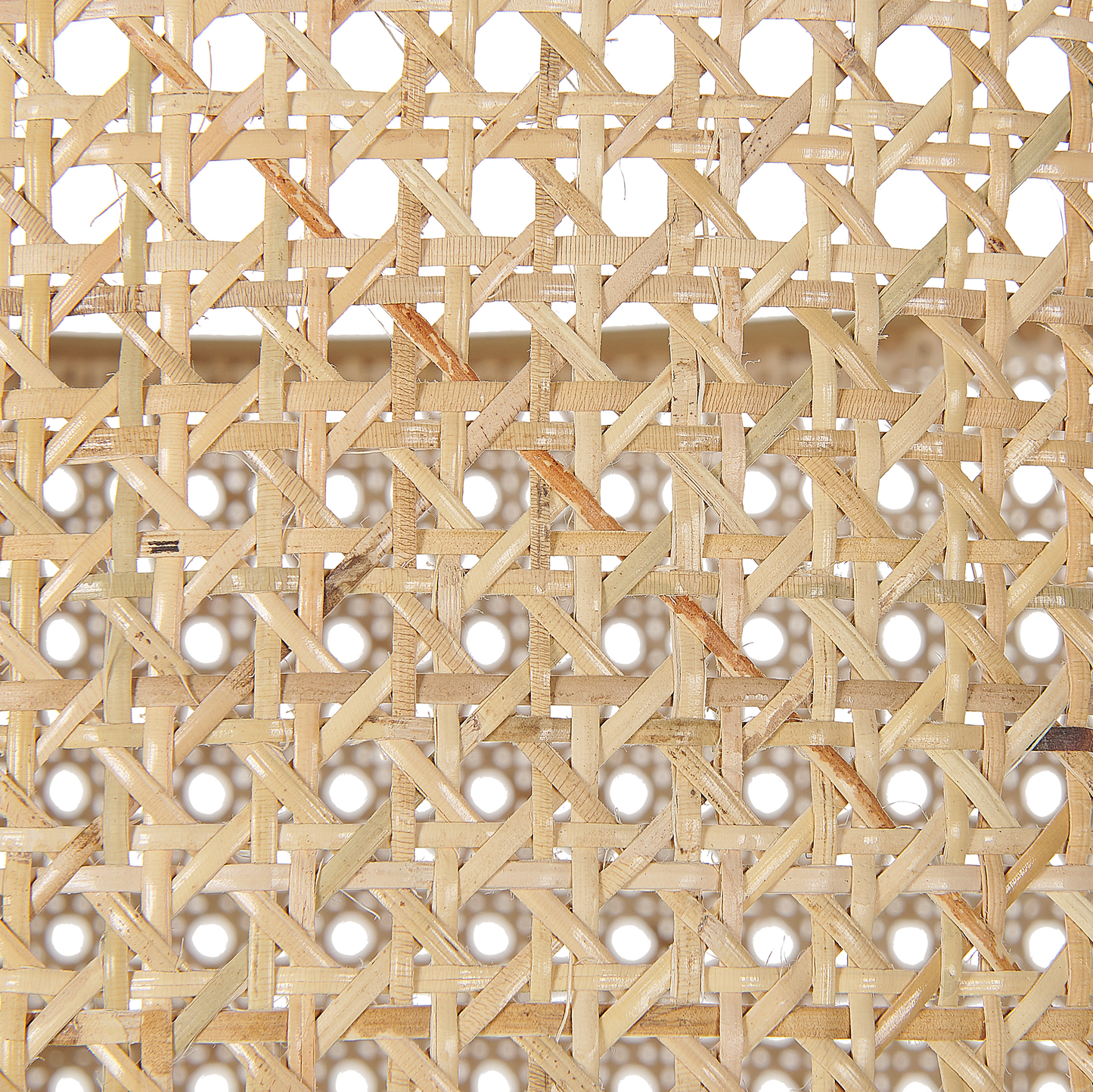 Floor Lamp Natural Rattan Drum Shade 151cm Tripod