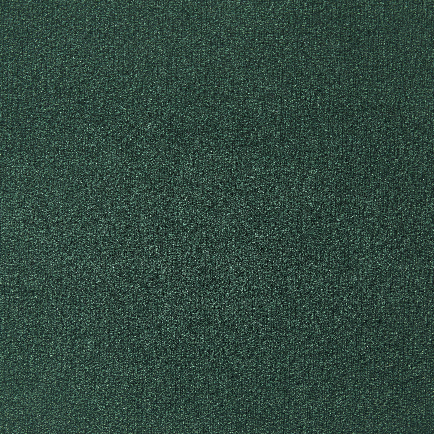 Velvet Footstool Dark Green Round Gold Accents