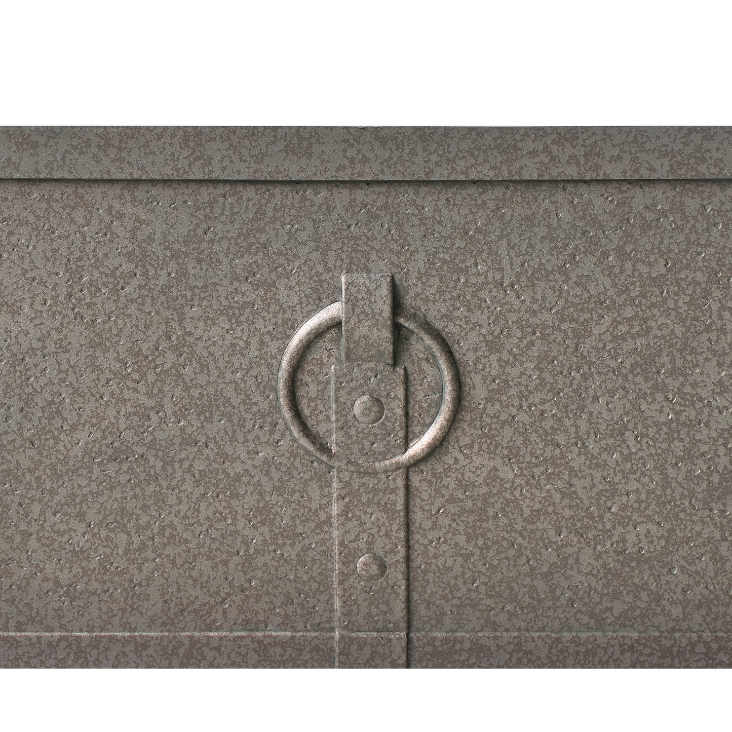 Grey Fibre Clay Planters Set Of 2 Rectangular 60 x 30cm All Weather Indoor Outdoor