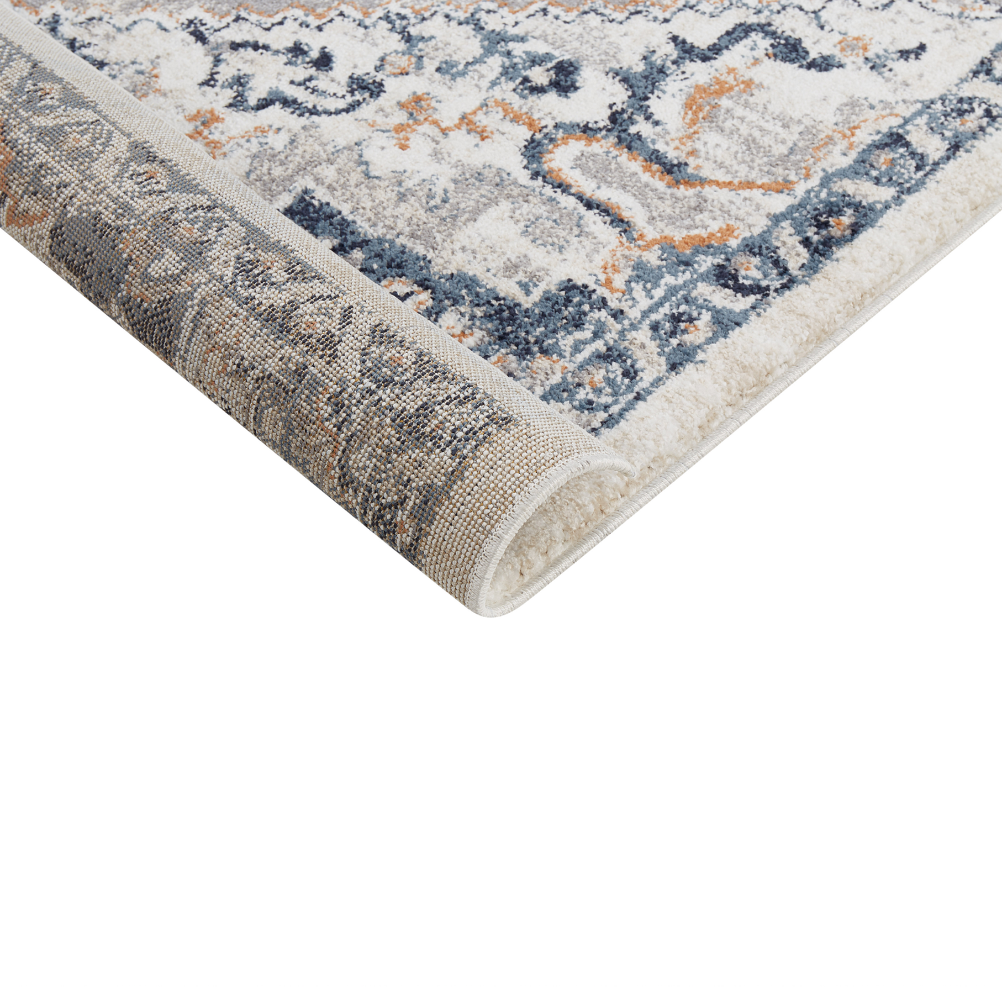 Heritage Home Area Rug Multicolour 80 x 150cm Oriental Pattern With Synthetic Material
