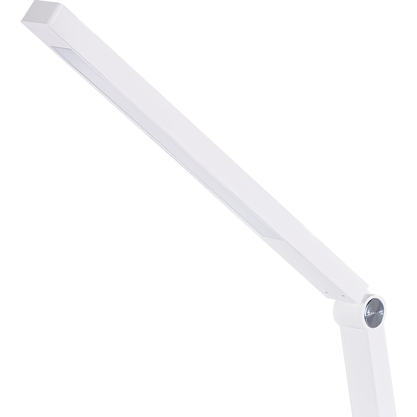 Desk LED Lamp White With Base Stepless Dimming Touch
