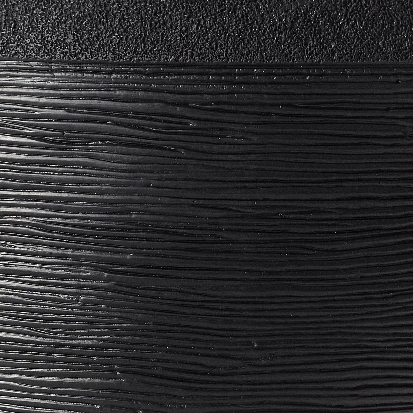 Black Plant Pot 50 x 50 x 39 Fibre Clay Weather Resistant