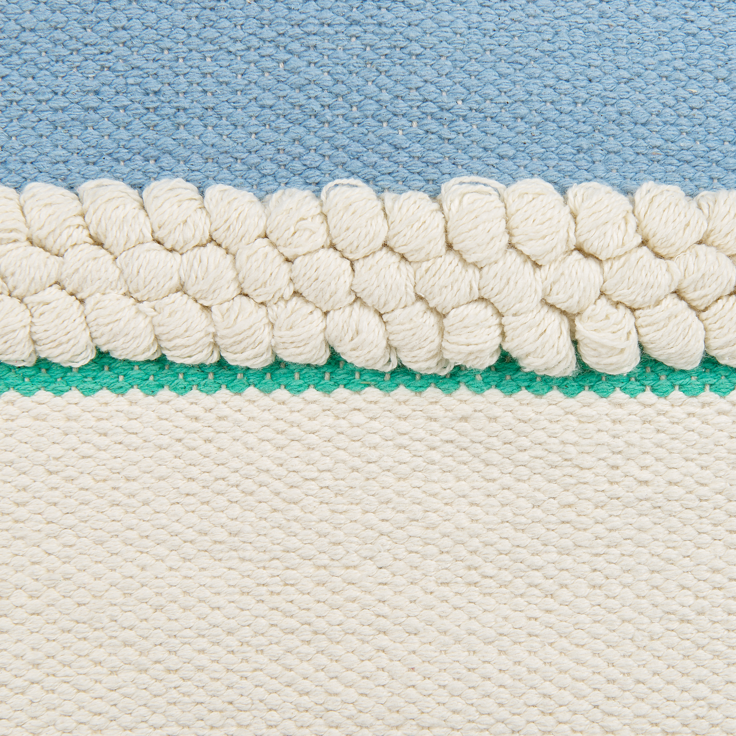 Handwoven Multicolour Cotton Wall Hanging With Tassels