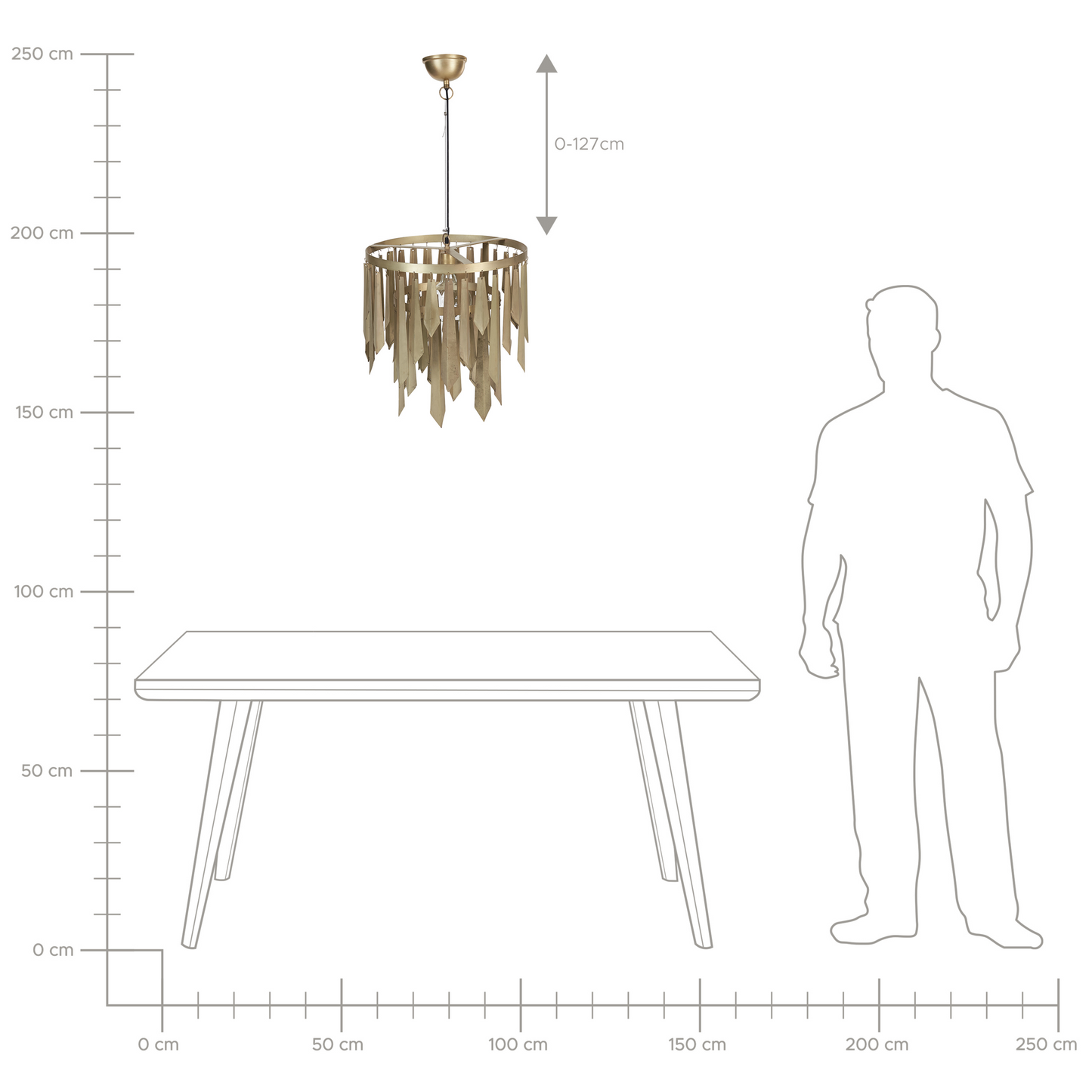 Lumina Brass Pendant Lamp Retro Metal Iron Ceiling Chandelier Brass Finish