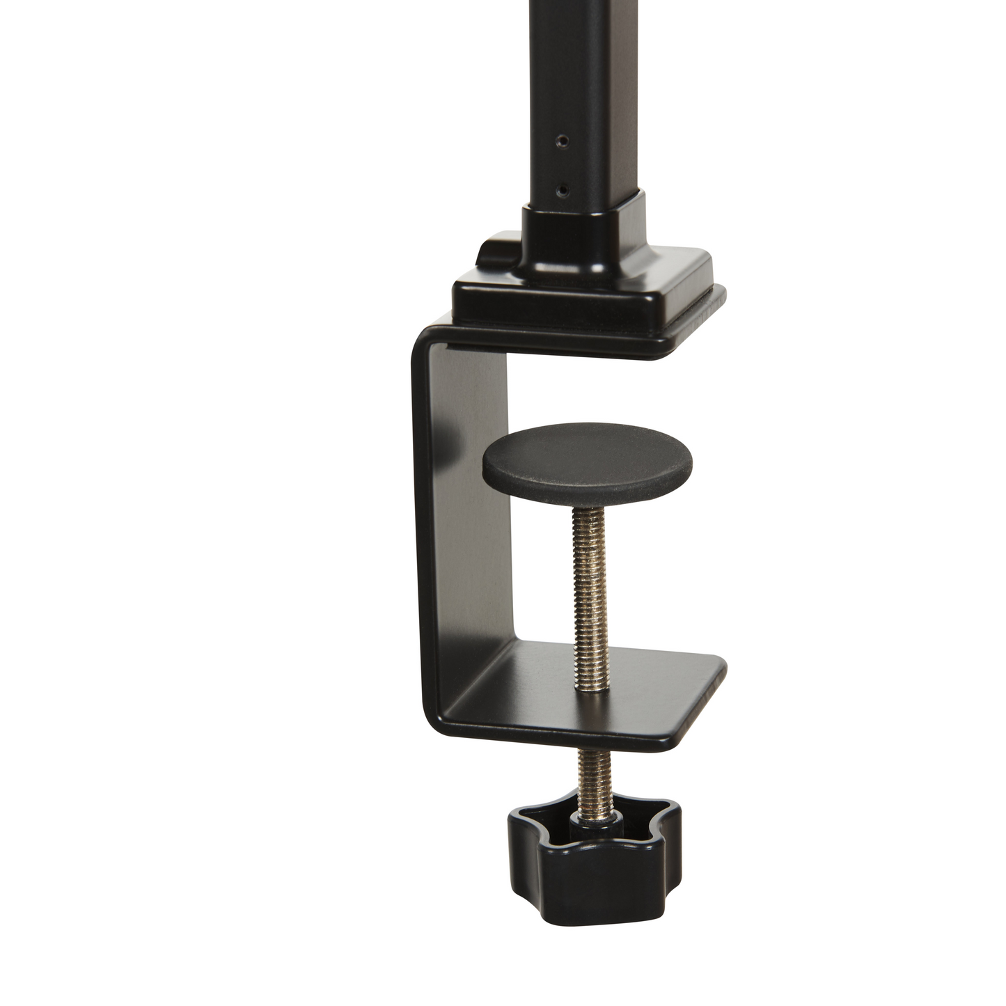Desk LED Clamp Lamp Black Aluminum 68cm Dimmable Sensor
