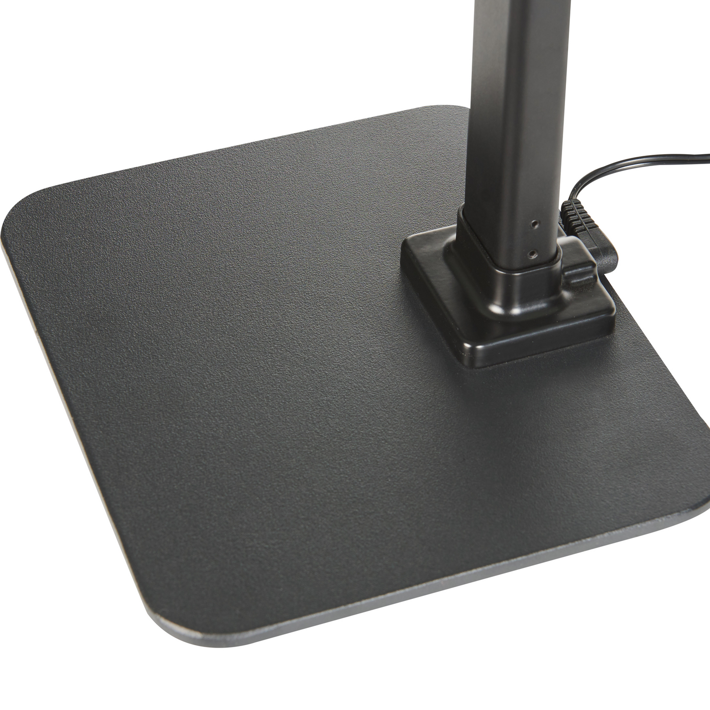 Desk LED Lamp Black Aluminum 68cm Dimmable With Light Sensor Three Color Temperatures Modern Office