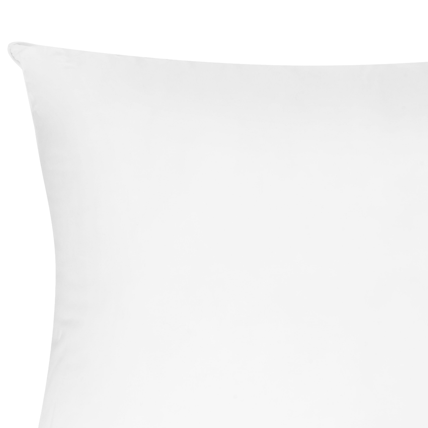 Pair Pillows White Lyocell Japara Cotton 50 x 60 High Profile